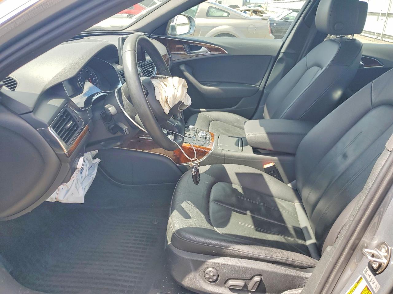 2014 Audi A6 Premium Plus Gray vin: WAUGFAFCXEN124448