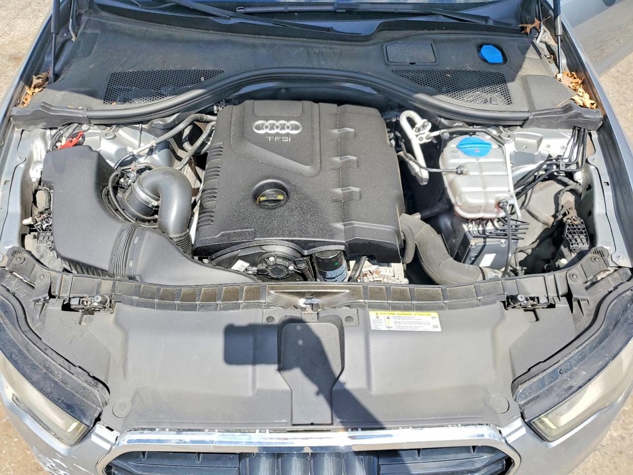 2014 Audi A6 Premium Plus Gray vin: WAUGFAFCXEN124448