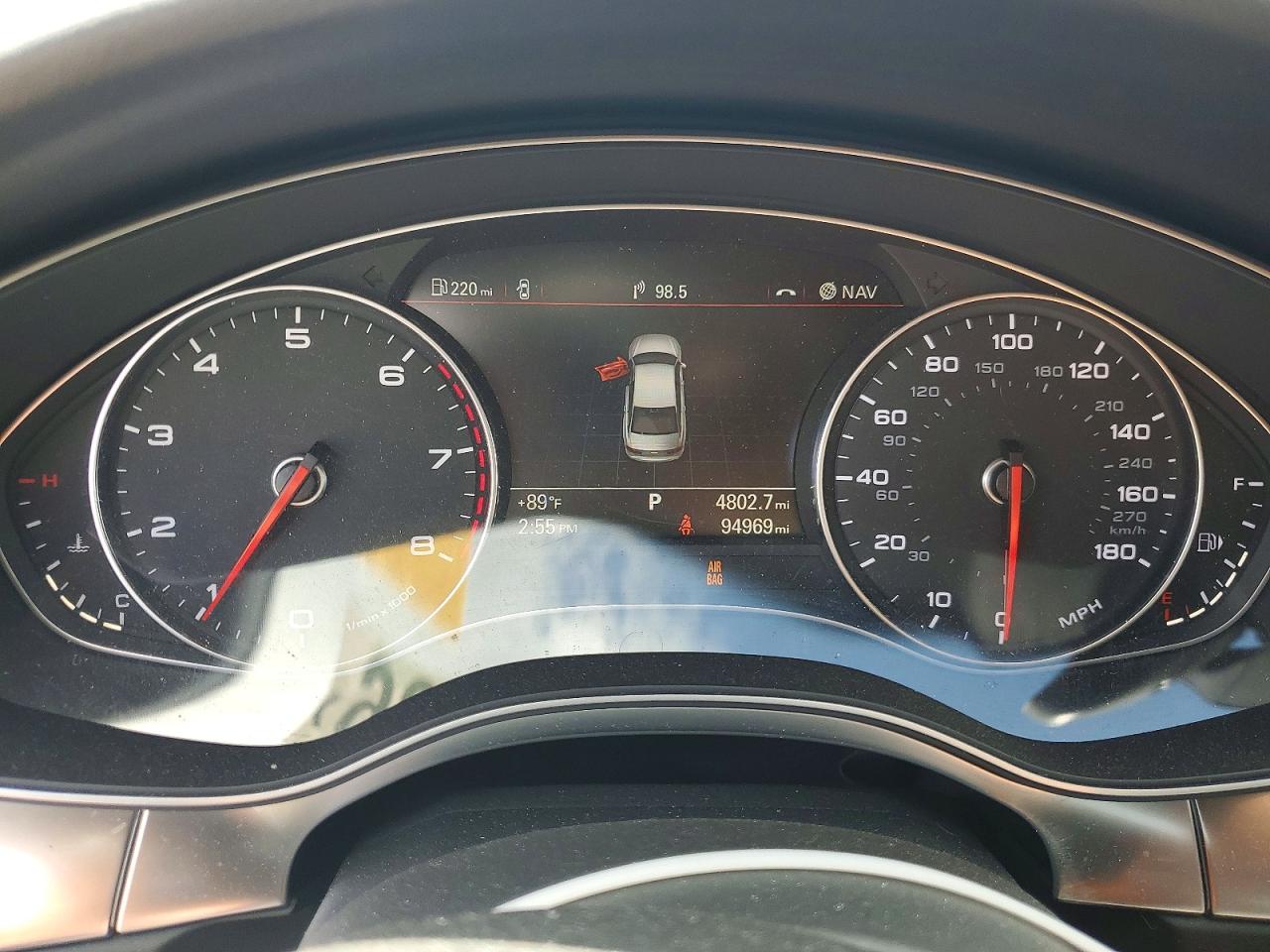 2014 Audi A6 Premium Plus Gray vin: WAUGFAFCXEN124448