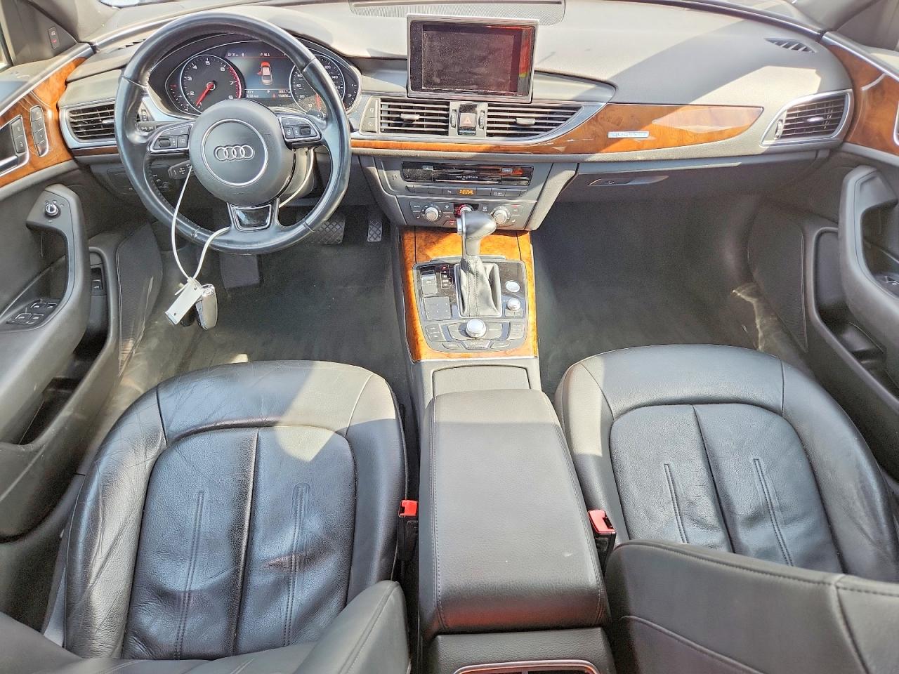 2015 Audi A6 Premium Plus Silver vin: WAUGFAFCXFN012315