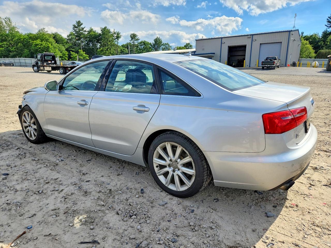 2015 Audi A6 Premium Plus Silver vin: WAUGFAFCXFN012315