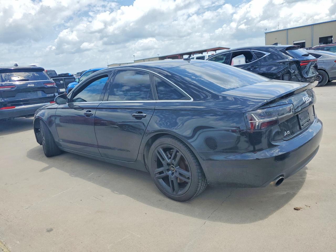 2015 Audi A6 Premium Plus Black vin: WAUGFAFCXFN045735
