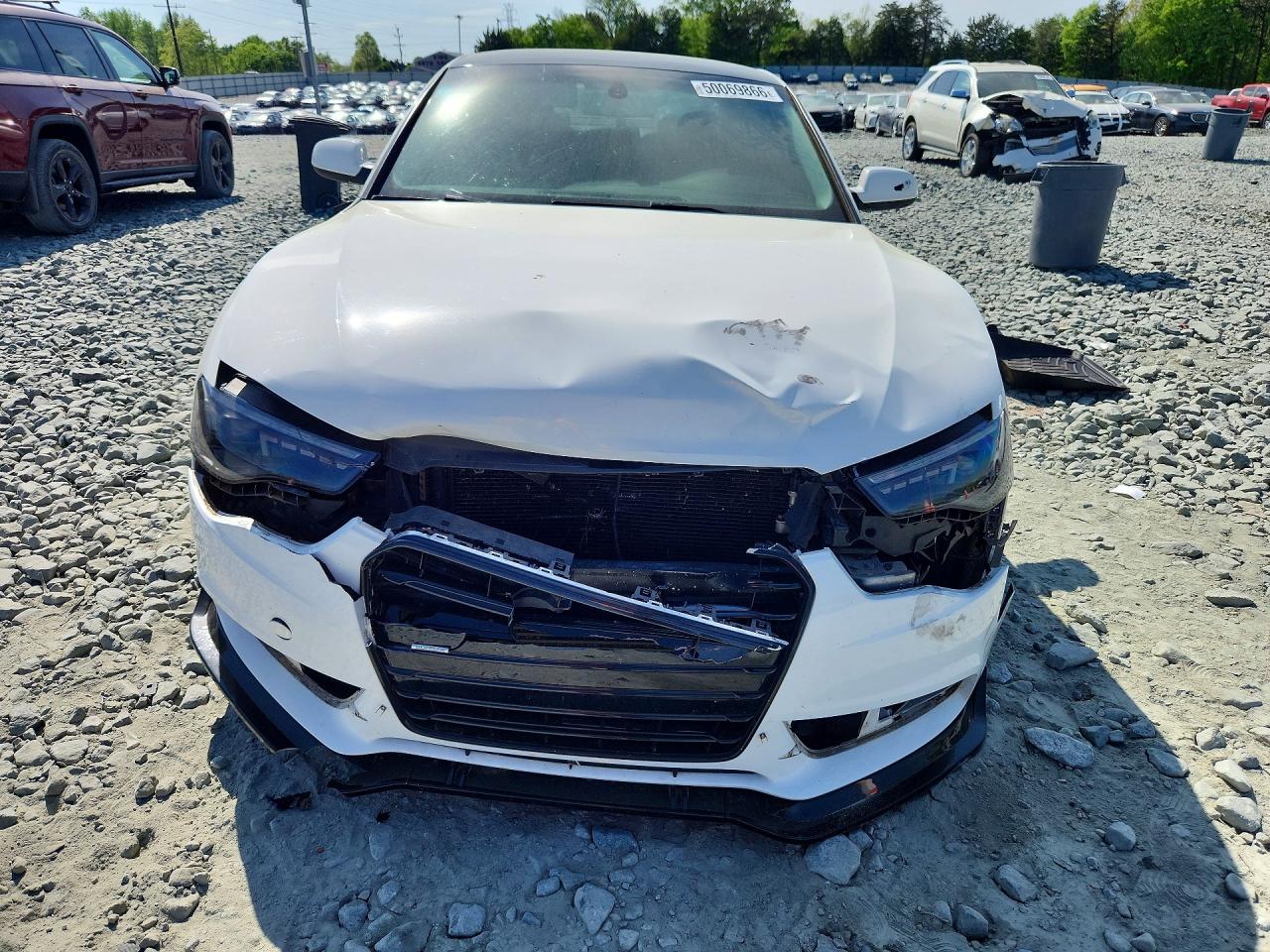 2013 Audi A5 Premium White vin: WAUGFAFR5DA061981