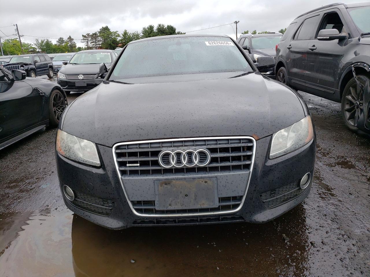 2012 Audi A5 Premium Black vin: WAUGFAFR7CA013753