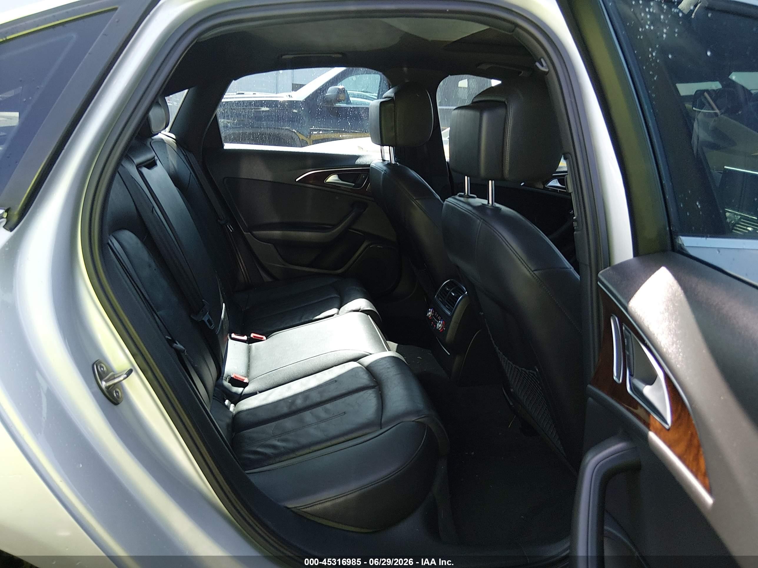 2014 Audi A6 2.0t Premium Silver vin: WAUGFBFC3EN159824