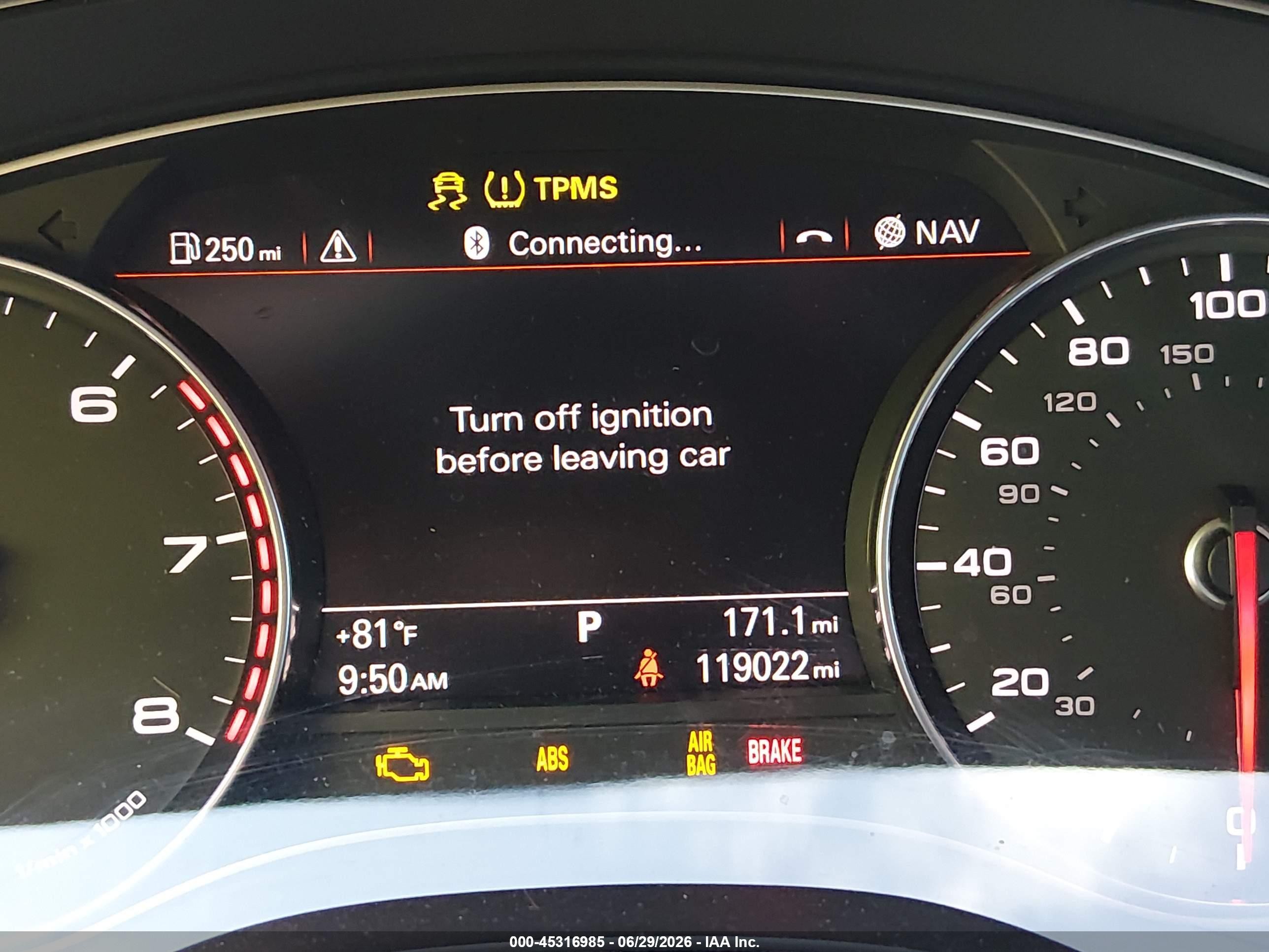 2014 Audi A6 2.0t Premium Silver vin: WAUGFBFC3EN159824