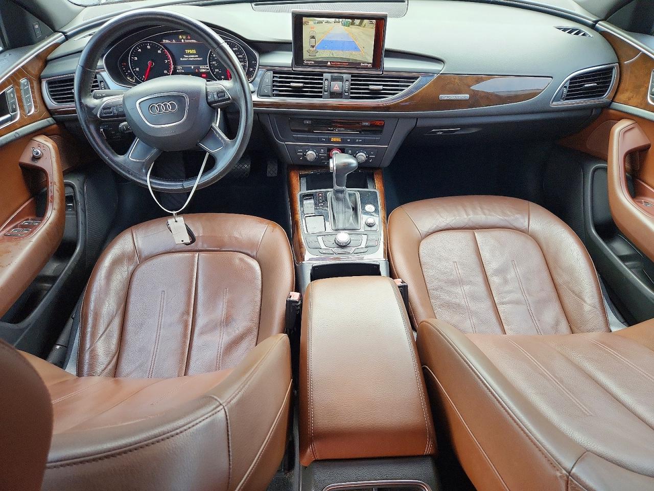 2013 Audi A6 Premium Plus Gray vin: WAUGFBFC7DN104775