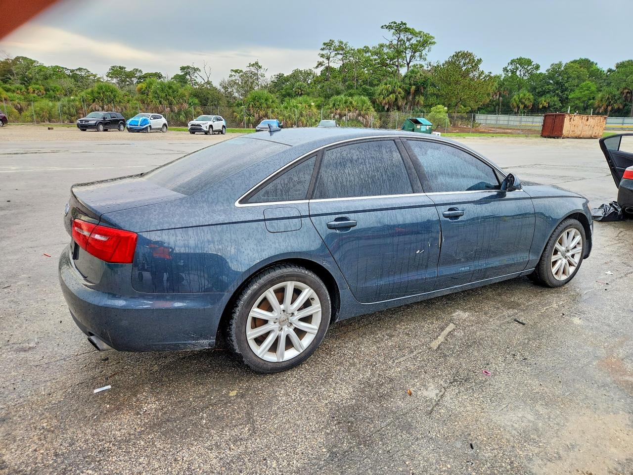 2013 Audi A6 Premium Plus Gray vin: WAUGFBFC7DN104775