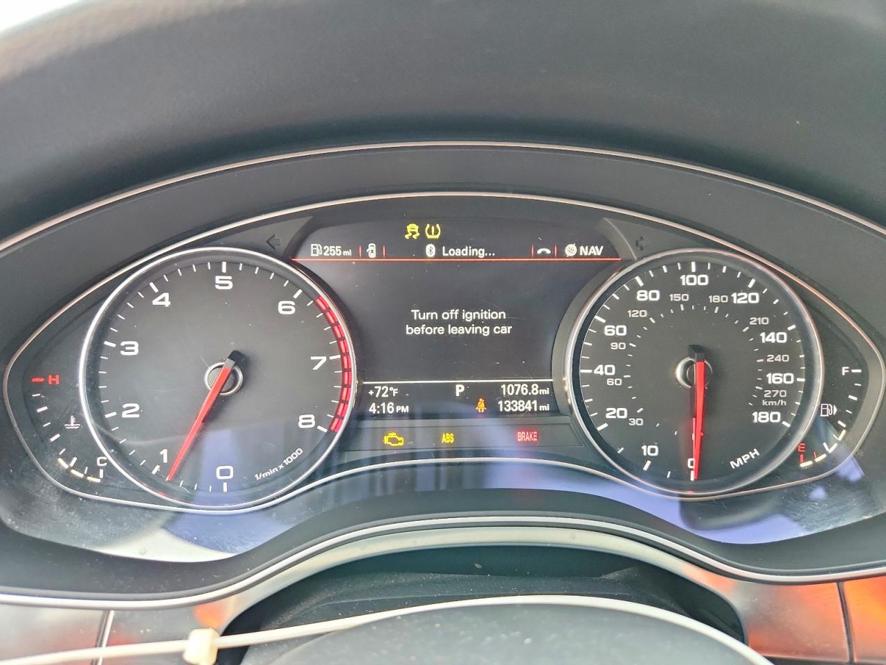 2013 Audi A6 Premium Plus Gray vin: WAUGFBFC7DN104775