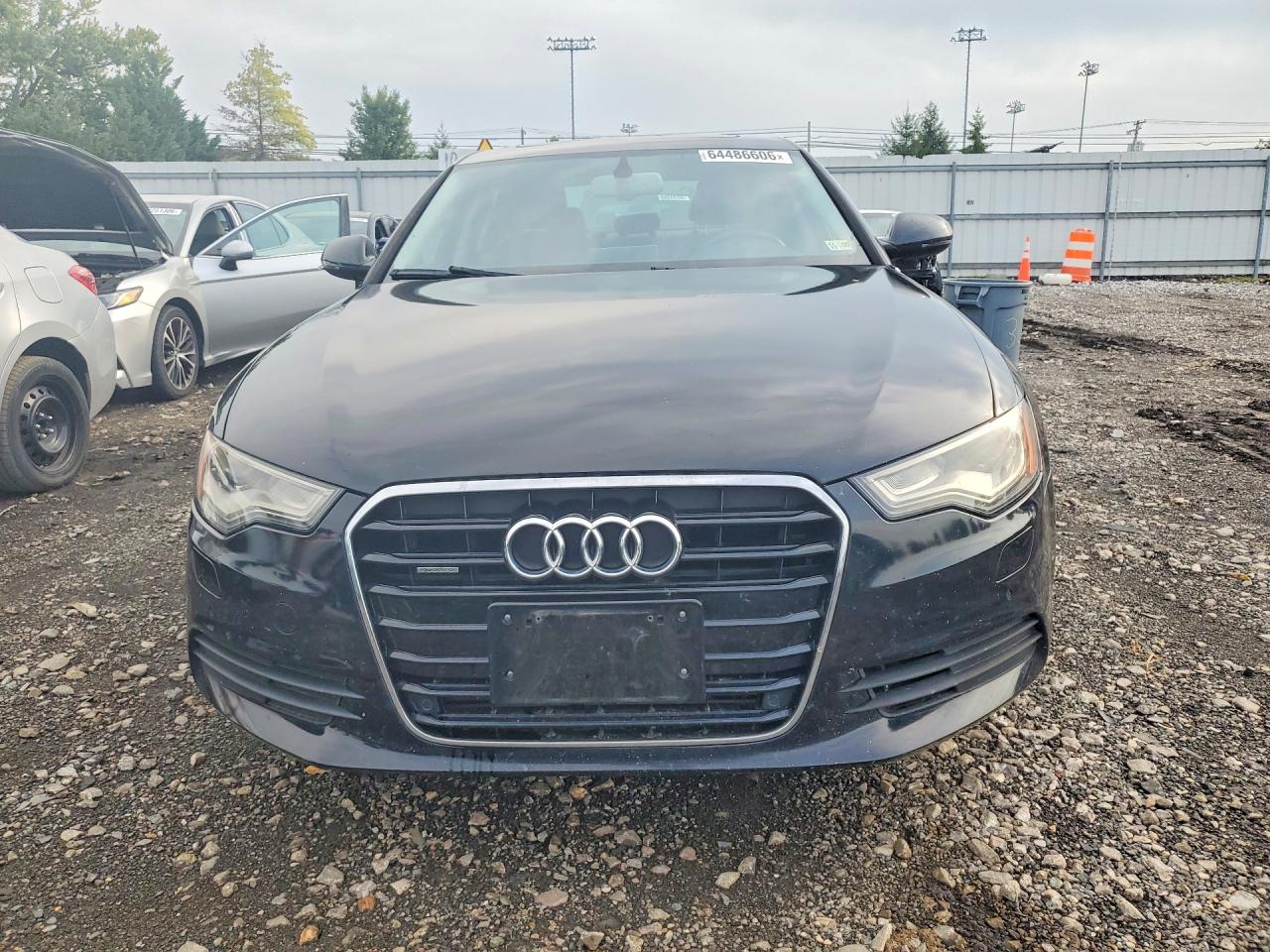 2014 Audi A6 Premium Plus Black vin: WAUGFBFCXEN095216
