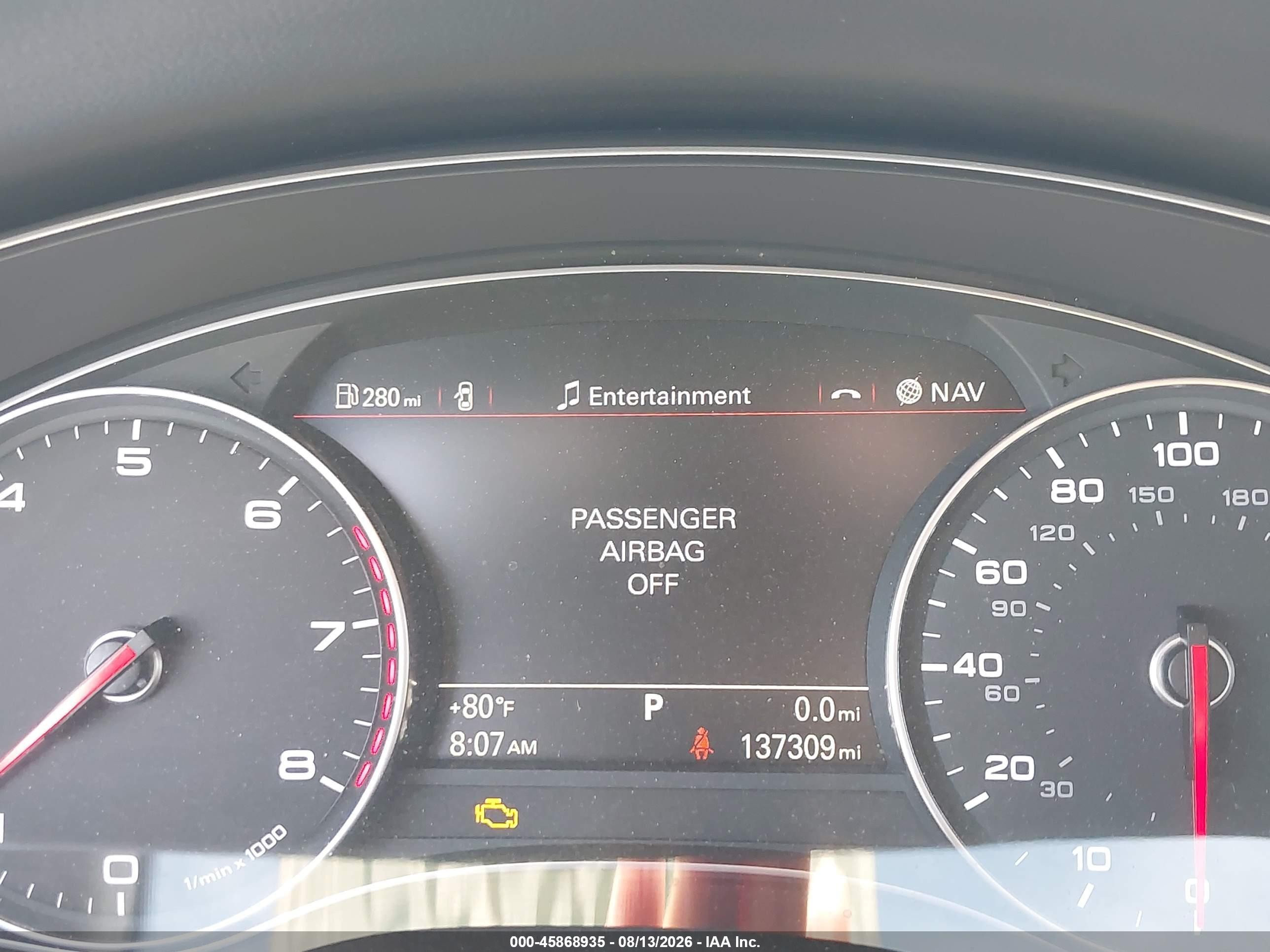 2012 Audi A6 3.0t Premium Plus Gray vin: WAUGGAFC1CN119195