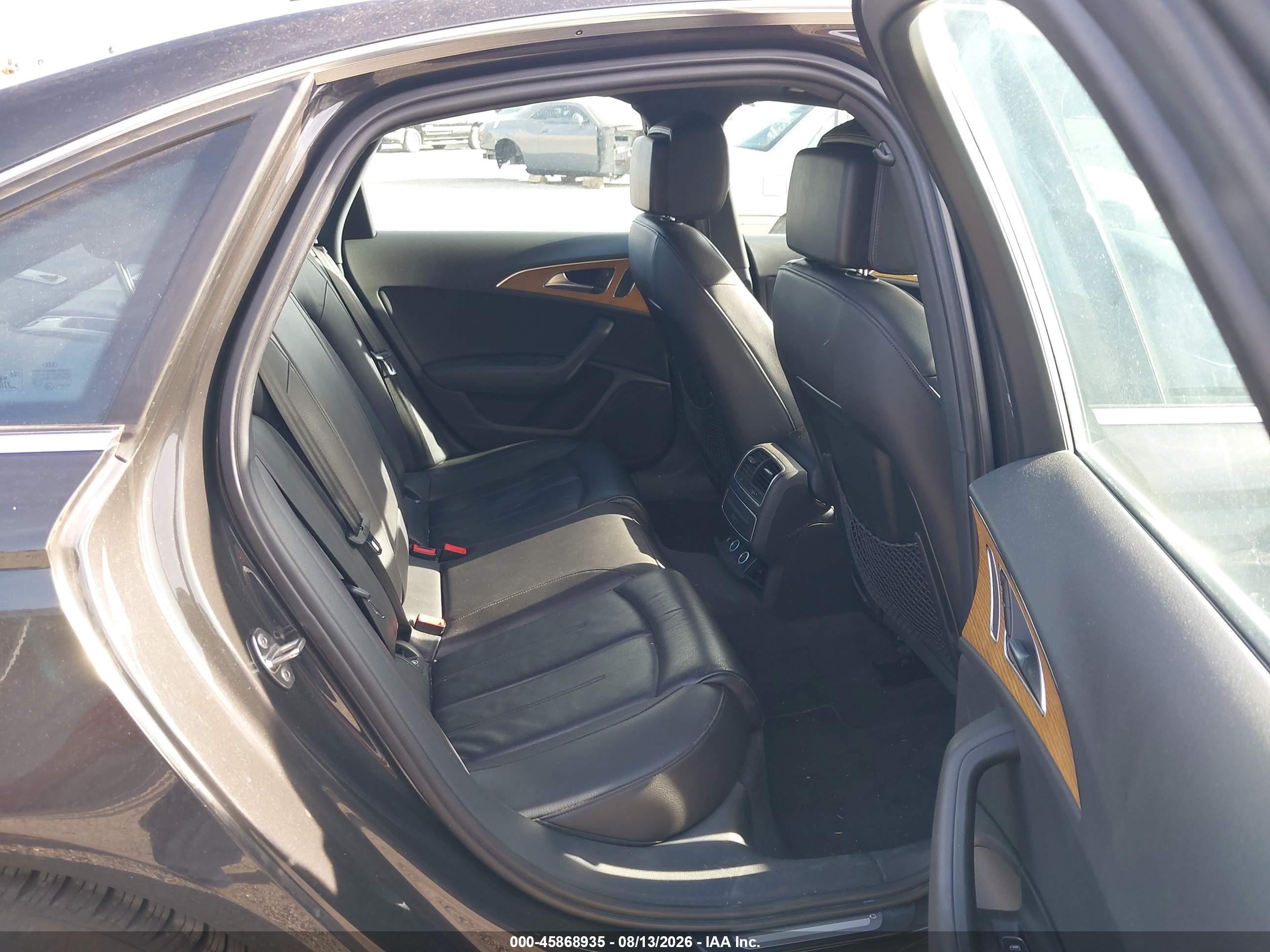 2012 Audi A6 3.0t Premium Plus Gray vin: WAUGGAFC1CN119195