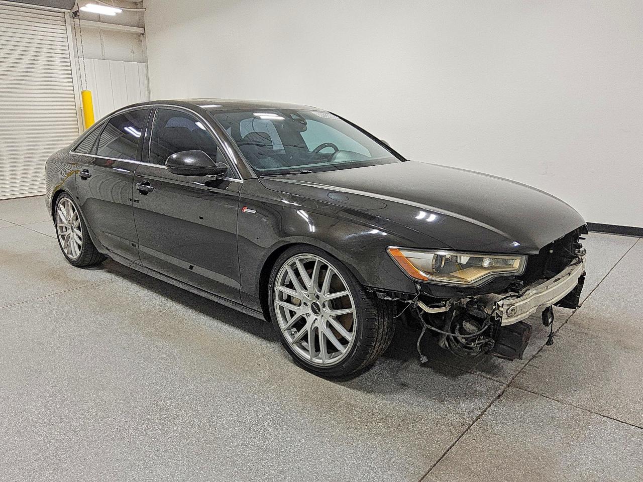 2013 Audi A6 Premium Plus Charcoal vin: WAUGGAFC1DN073322