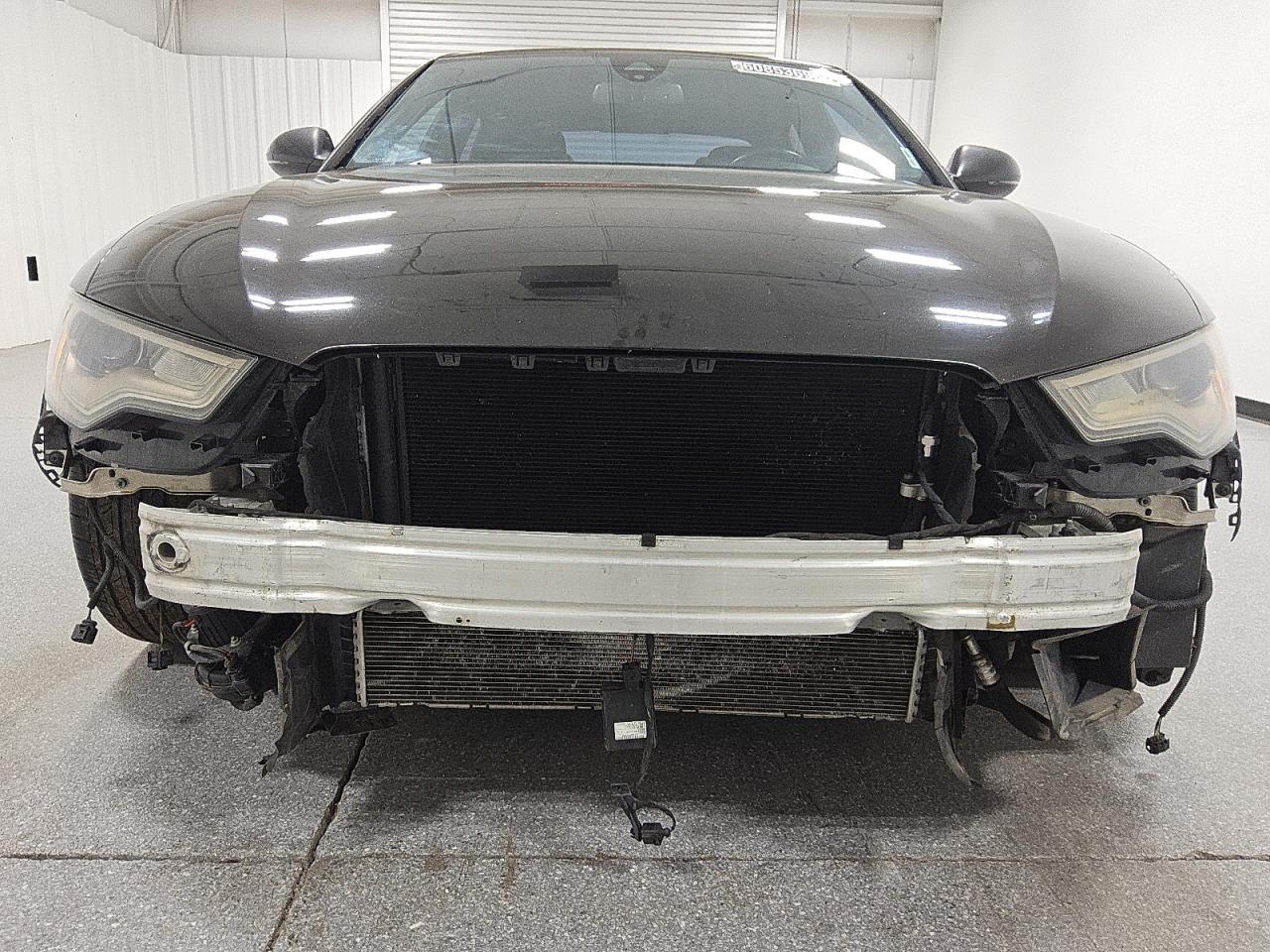 2013 Audi A6 Premium Plus Charcoal vin: WAUGGAFC1DN073322 Damage: Grille, Missing, Replacement Required