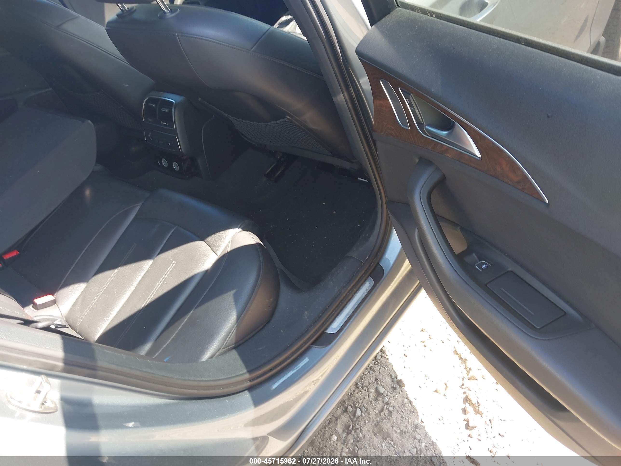 2013 Audi A6 3.0t Premium Silver vin: WAUGGAFC1DN134992