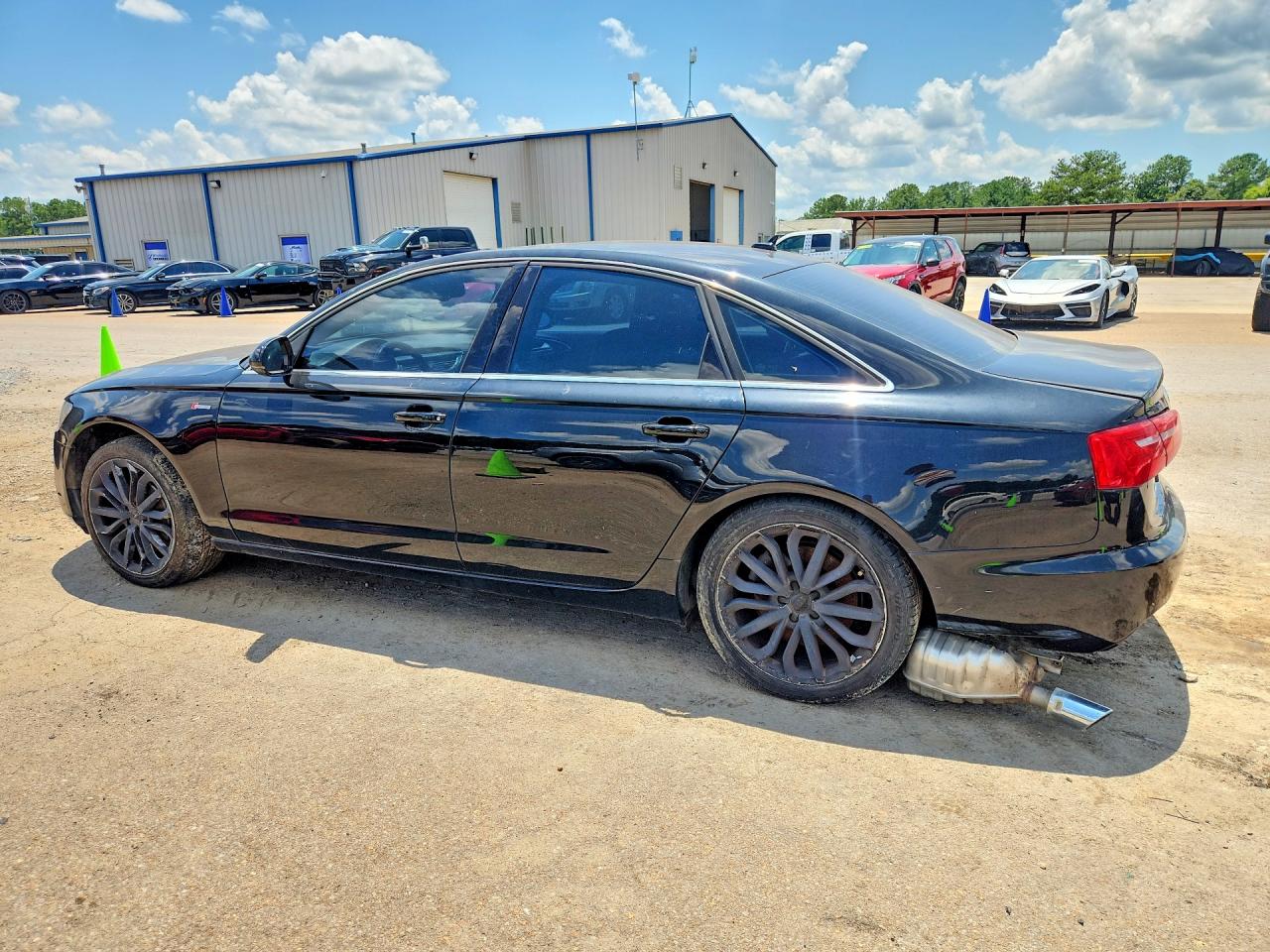 2012 Audi A6 Premium Plus Black vin: WAUGGAFC2CN087132