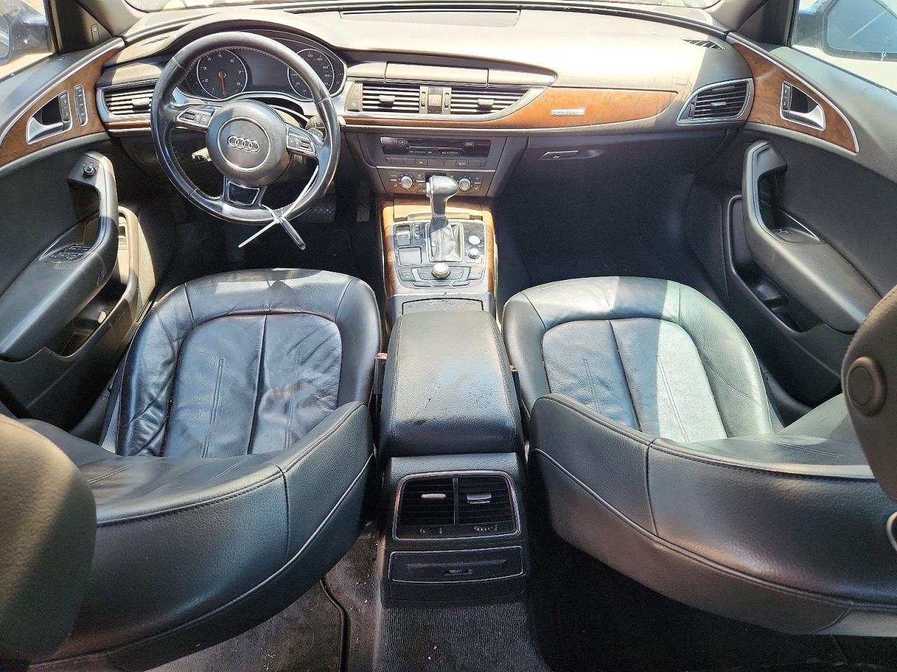 2012 Audi A6 Premium Plus Black vin: WAUGGAFC2CN087132