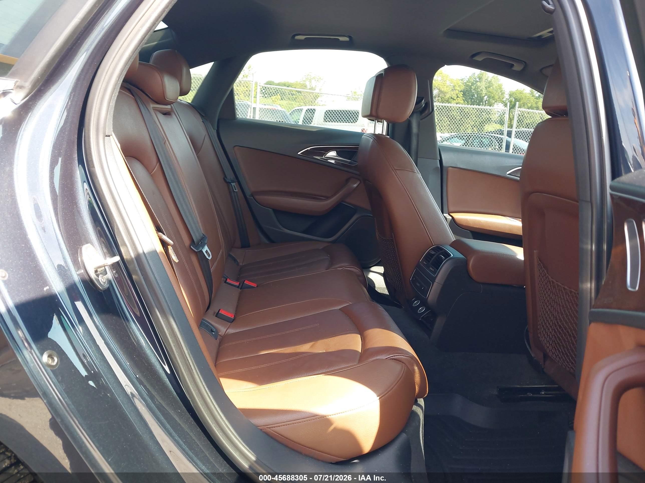 2012 Audi A6 3.0t Premium Plus Черный vin: WAUGGAFC2CN158474