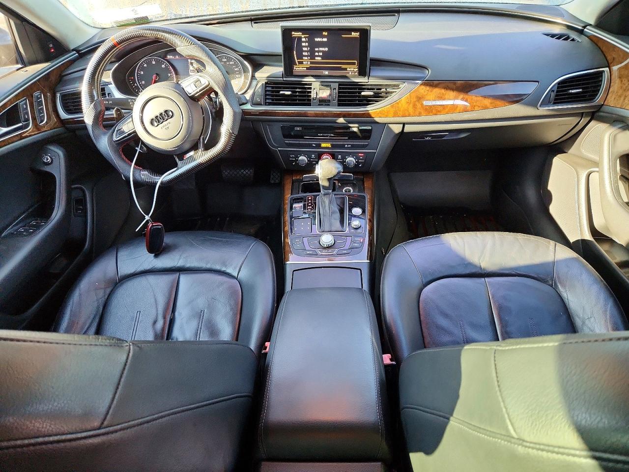 2012 Audi A6 Premium Plus Серый vin: WAUGGAFC3CN097359
