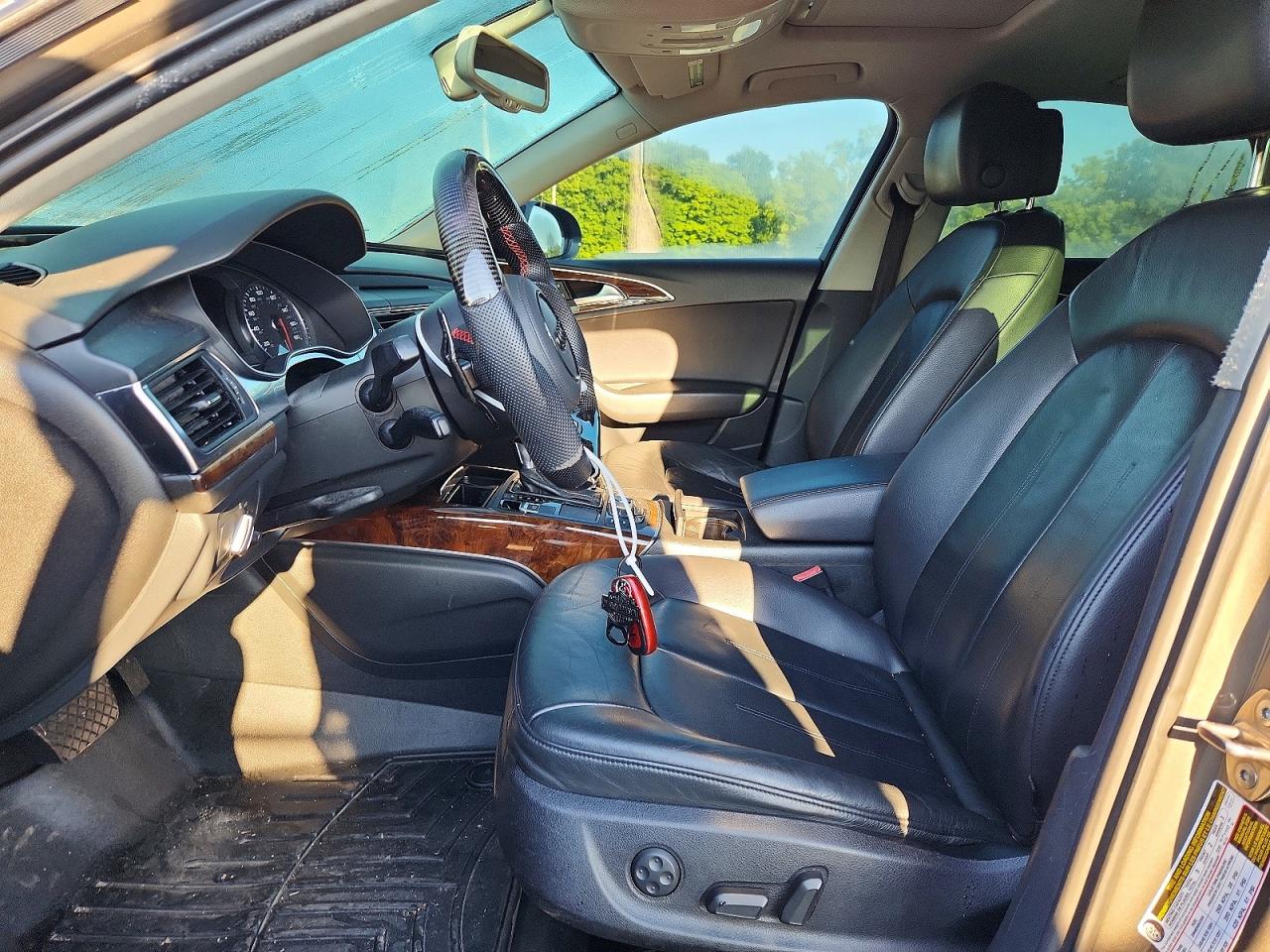 2012 Audi A6 Premium Plus Серый vin: WAUGGAFC3CN097359