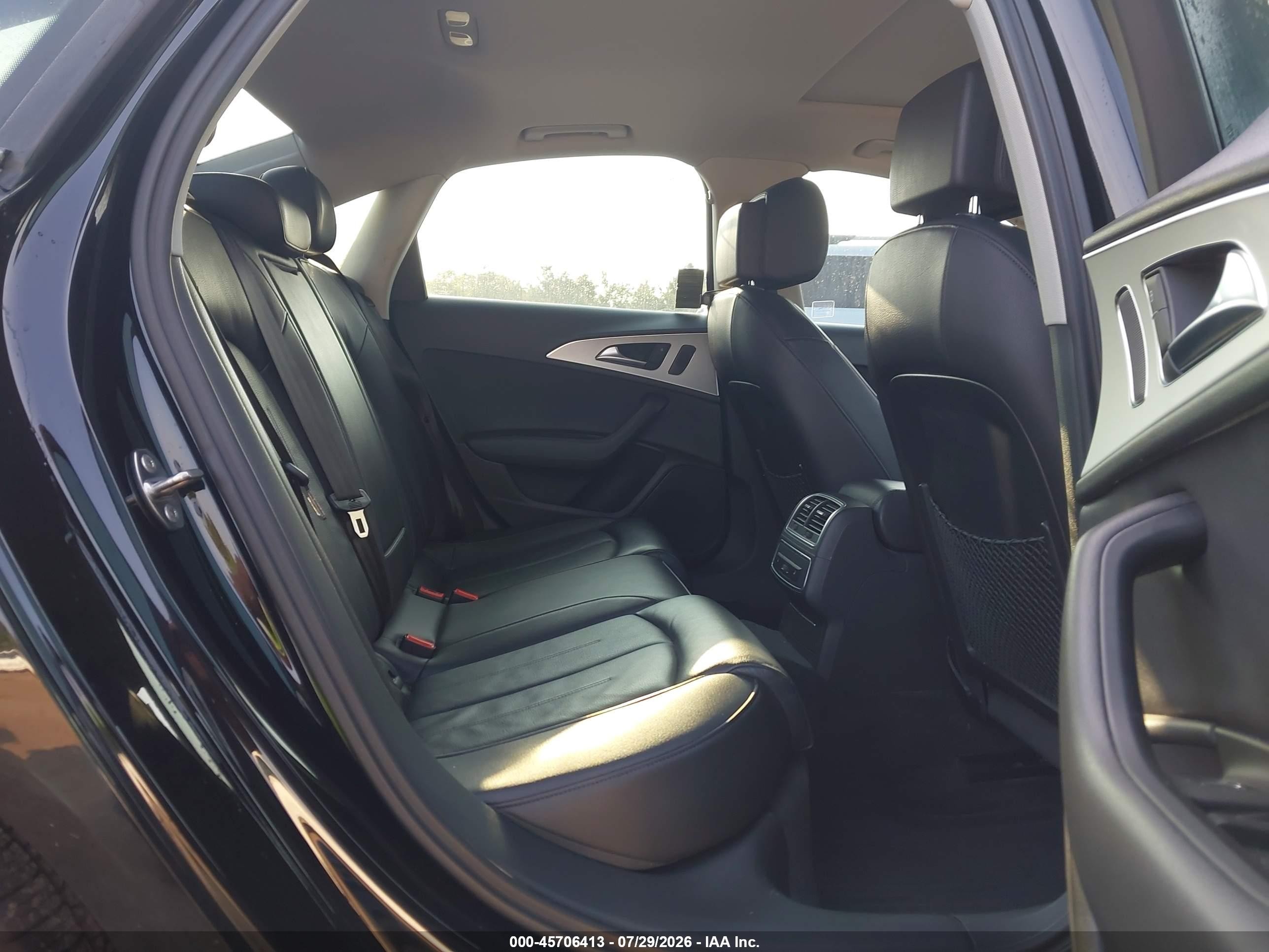 2012 Audi A6 3.0 Premium Черный vin: WAUGGAFC4CN036215