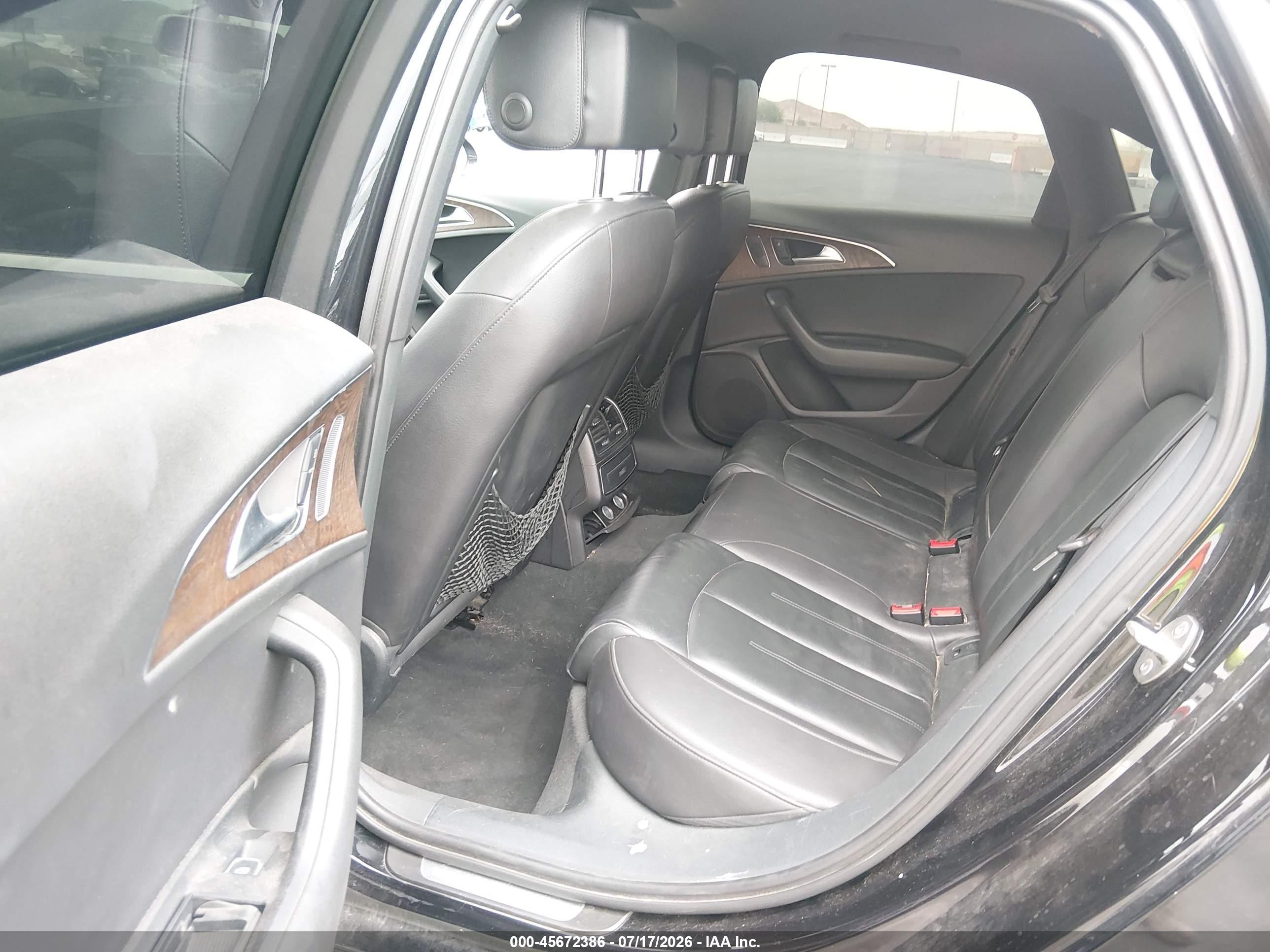 2013 Audi A6 3.0t Premium Black vin: WAUGGAFC4DN127793