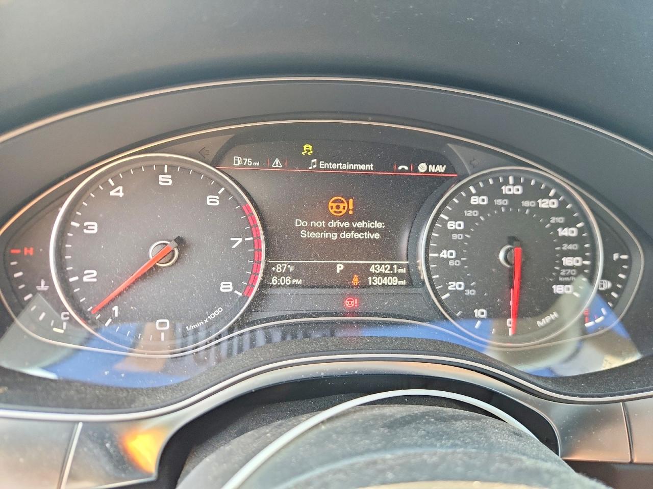 2012 Audi A6 Premium Plus Синий vin: WAUGGAFC5CN111441