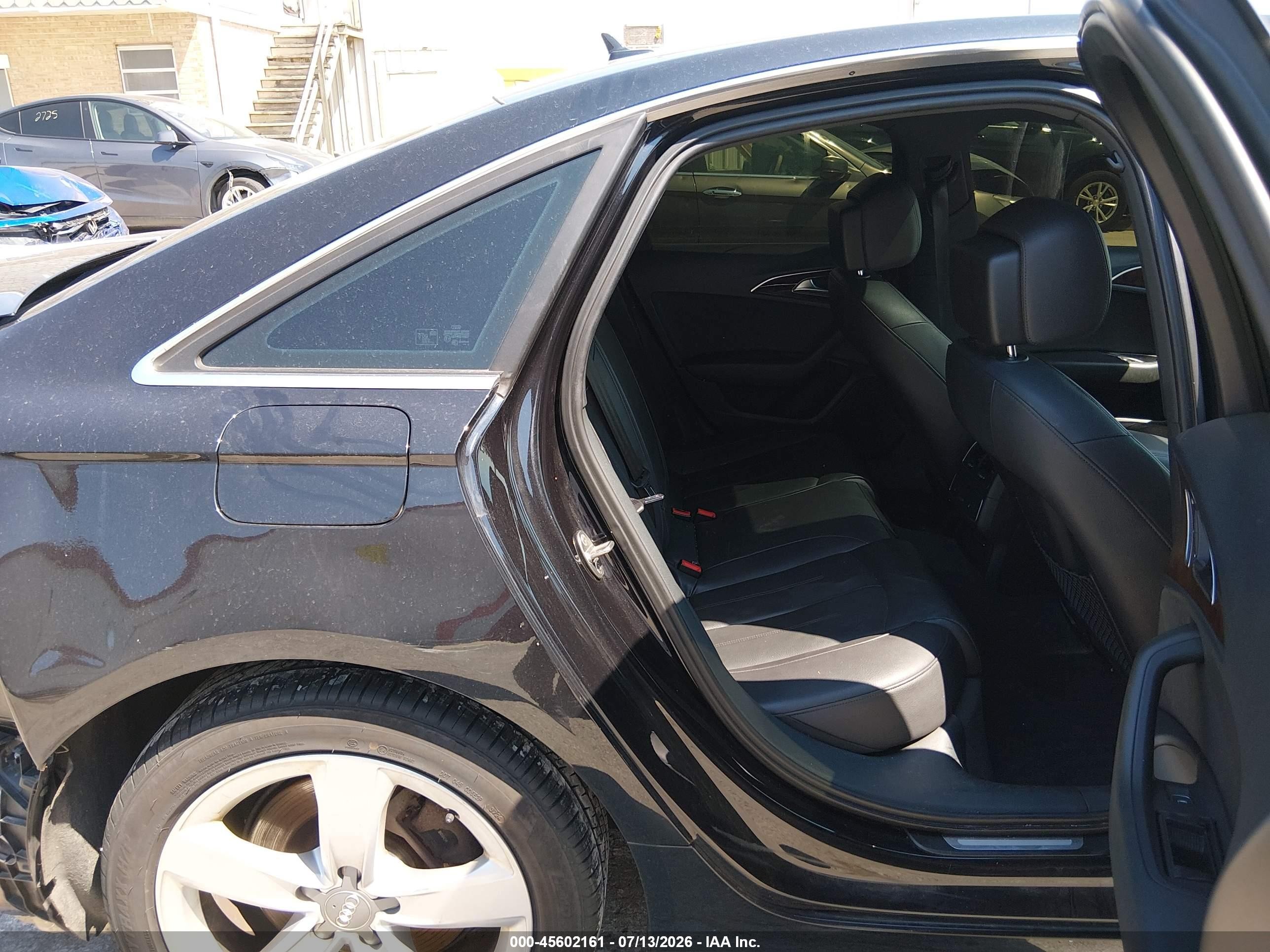 2012 Audi A6 3.0 Premium Black vin: WAUGGAFC5CN175088