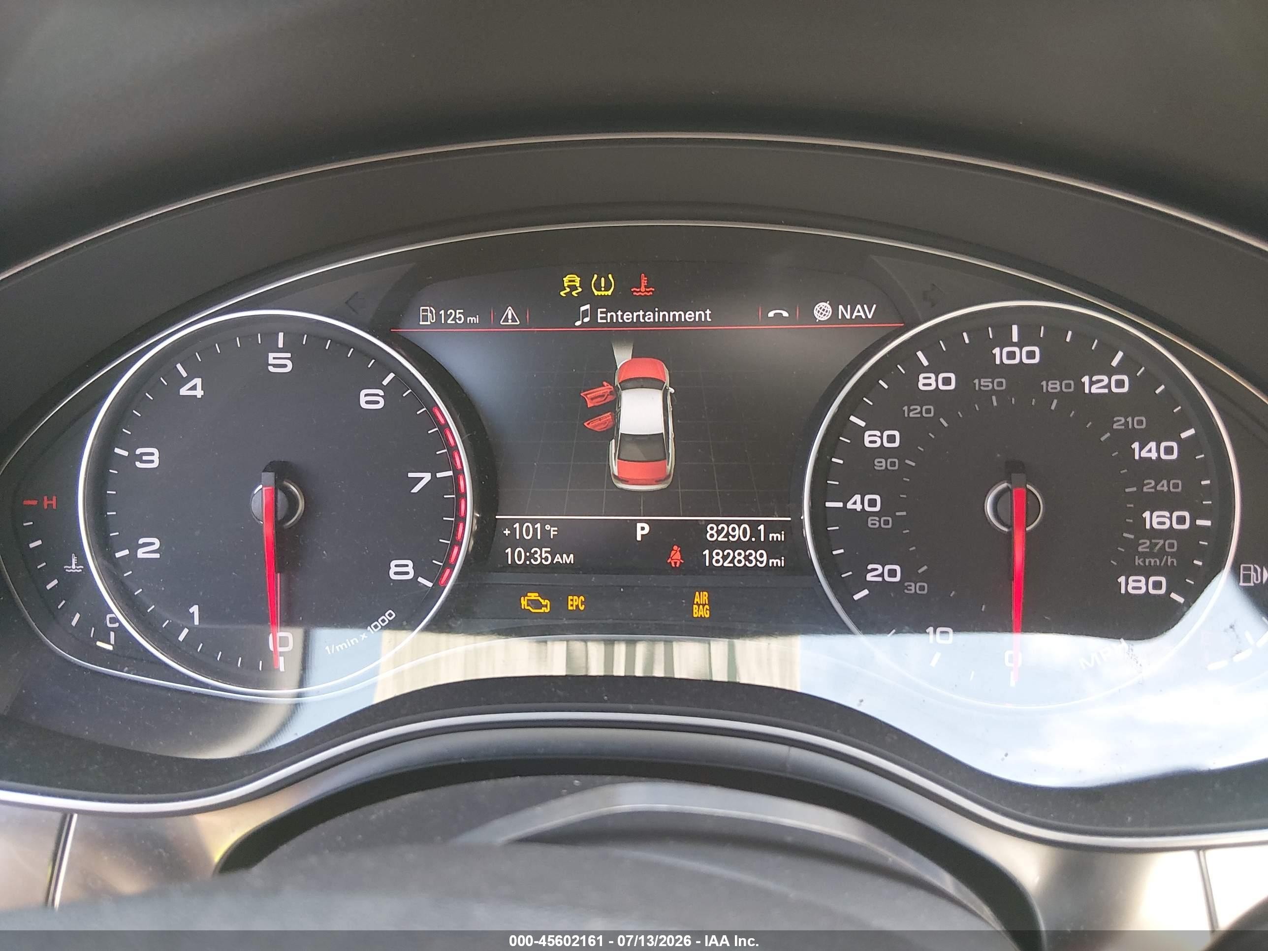 2012 Audi A6 3.0 Premium Black vin: WAUGGAFC5CN175088