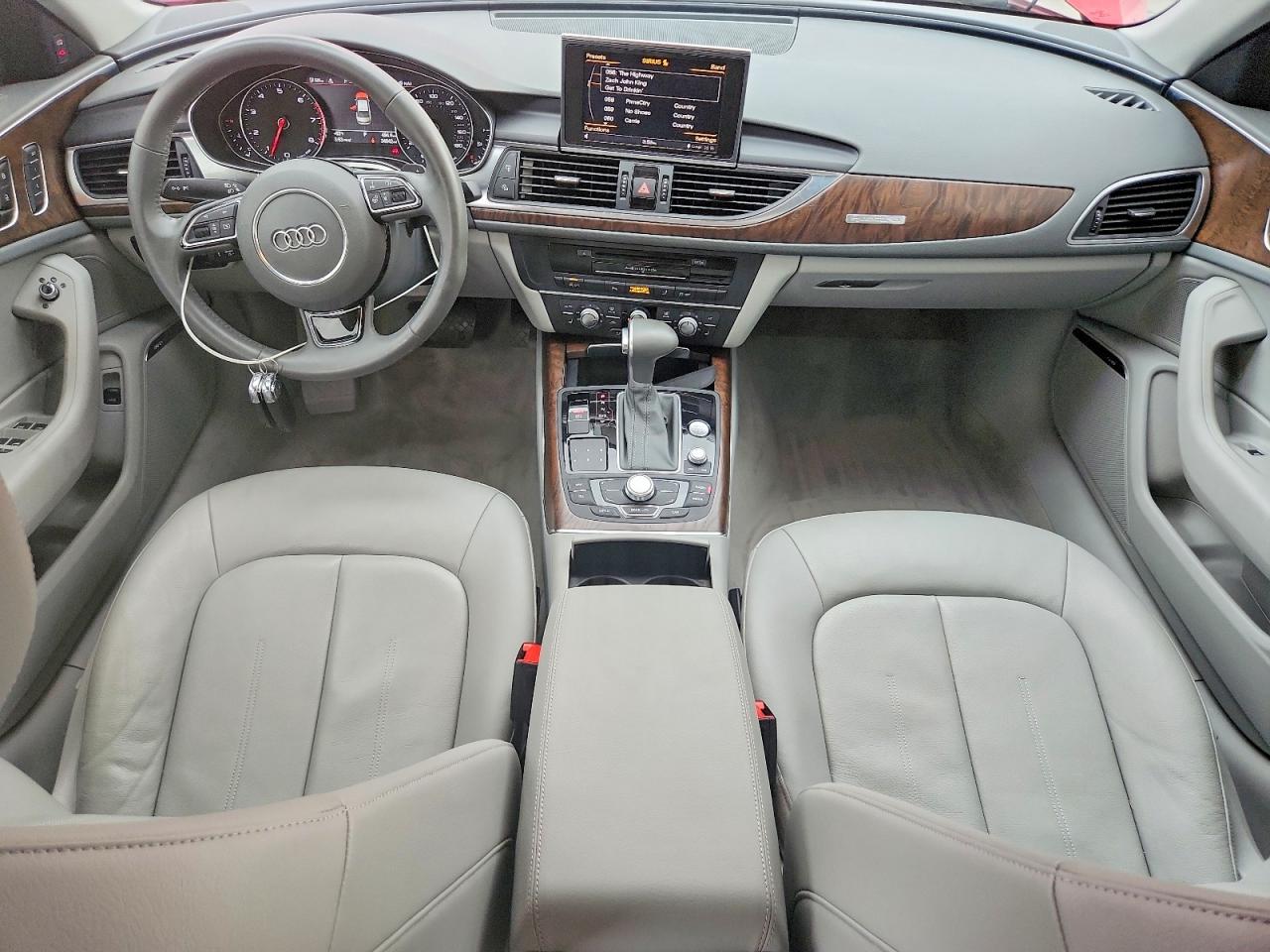 2013 Audi A6 Premium Plus Red vin: WAUGGAFC5DN056538