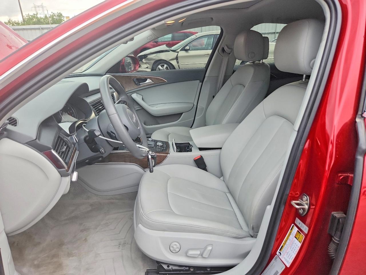 2013 Audi A6 Premium Plus Red vin: WAUGGAFC5DN056538