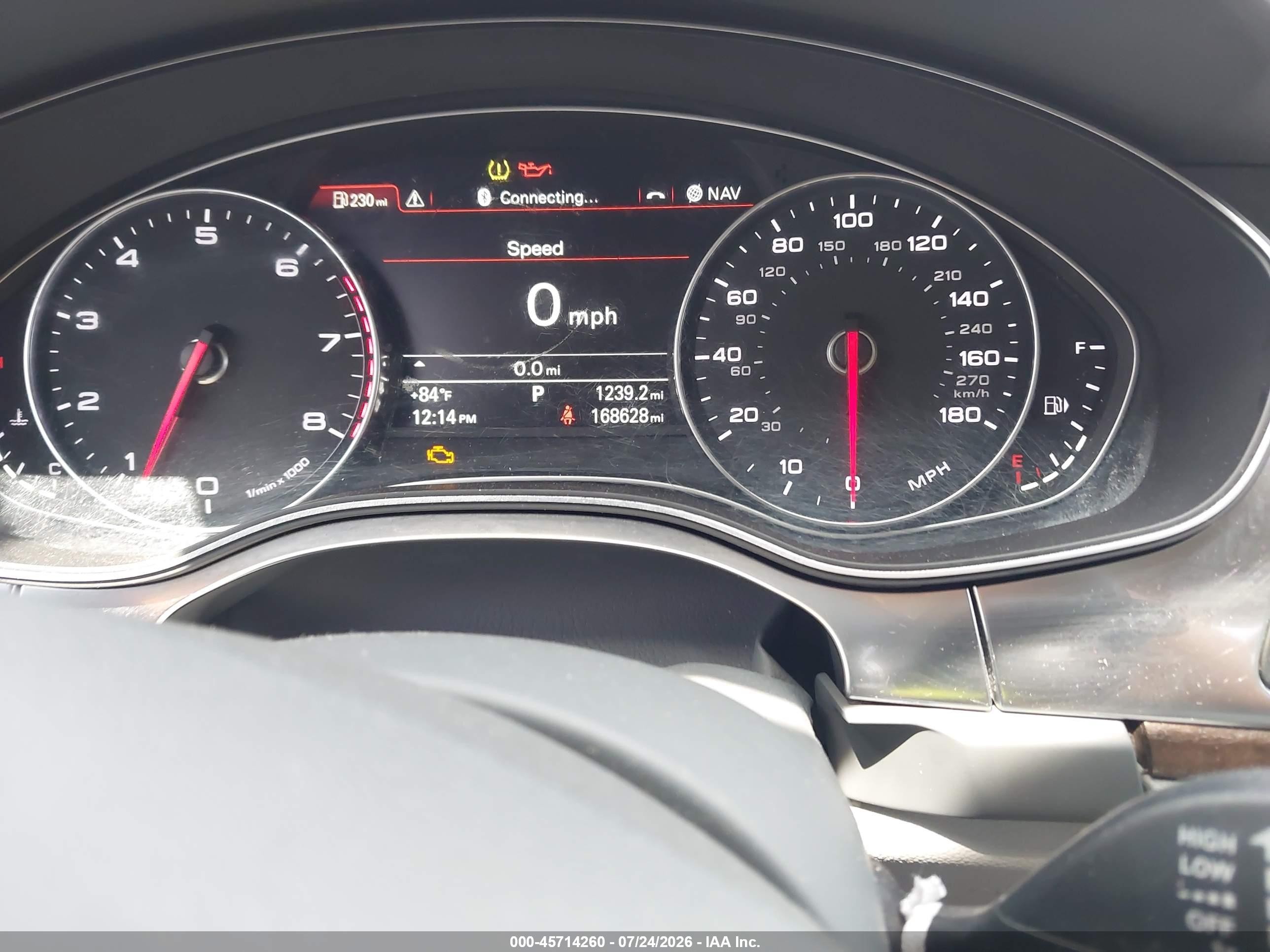 2013 Audi A6 3.0t Premium Silver vin: WAUGGAFC5DN067376
