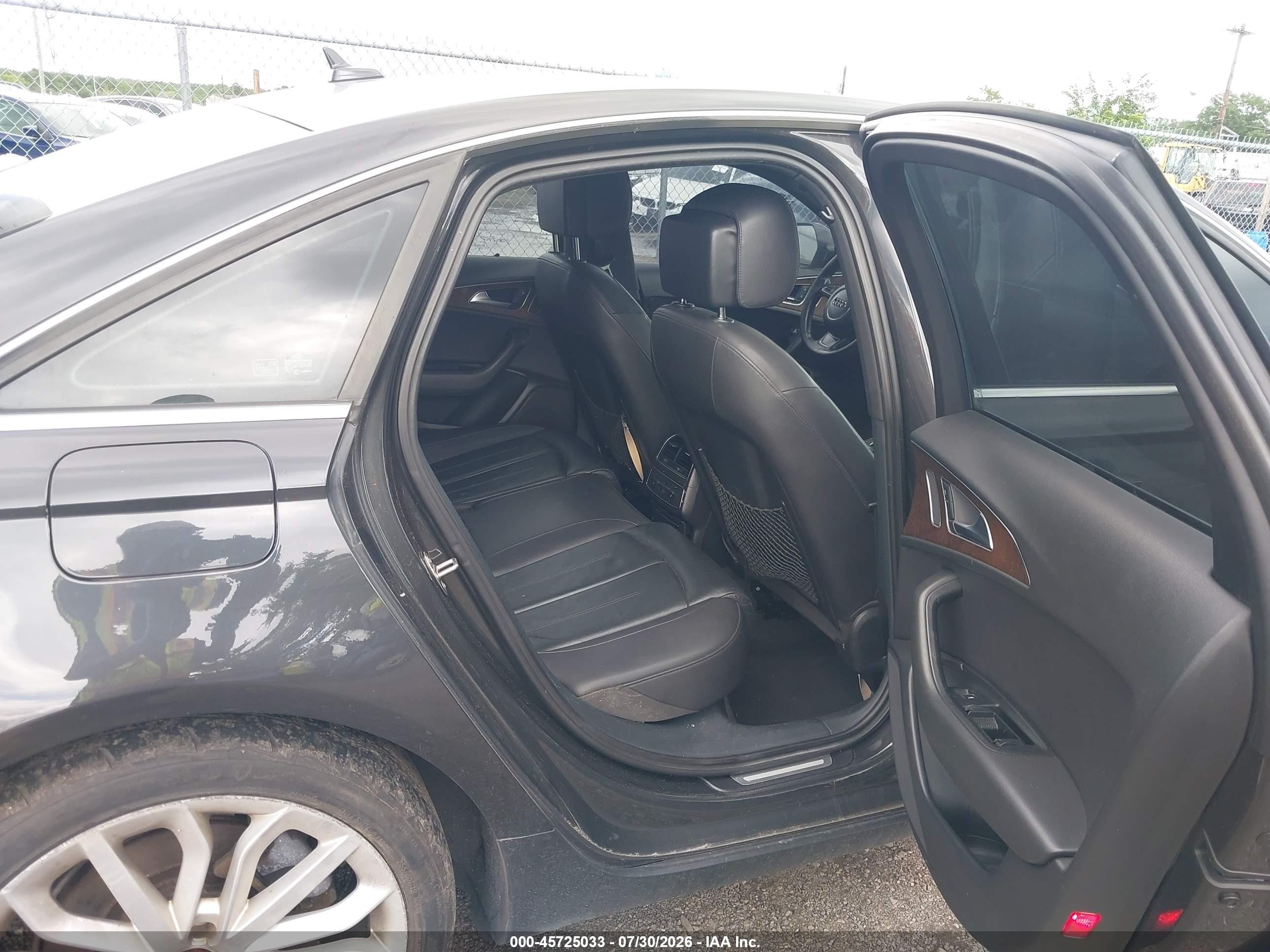 2012 Audi A6 3.0t Premium Plus Gray vin: WAUGGAFC6CN154282