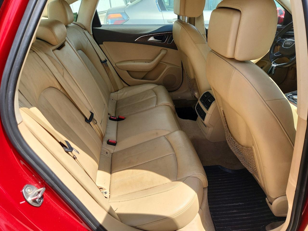 2012 Audi A6 Premium Plus Red vin: WAUGGAFC6CN157618