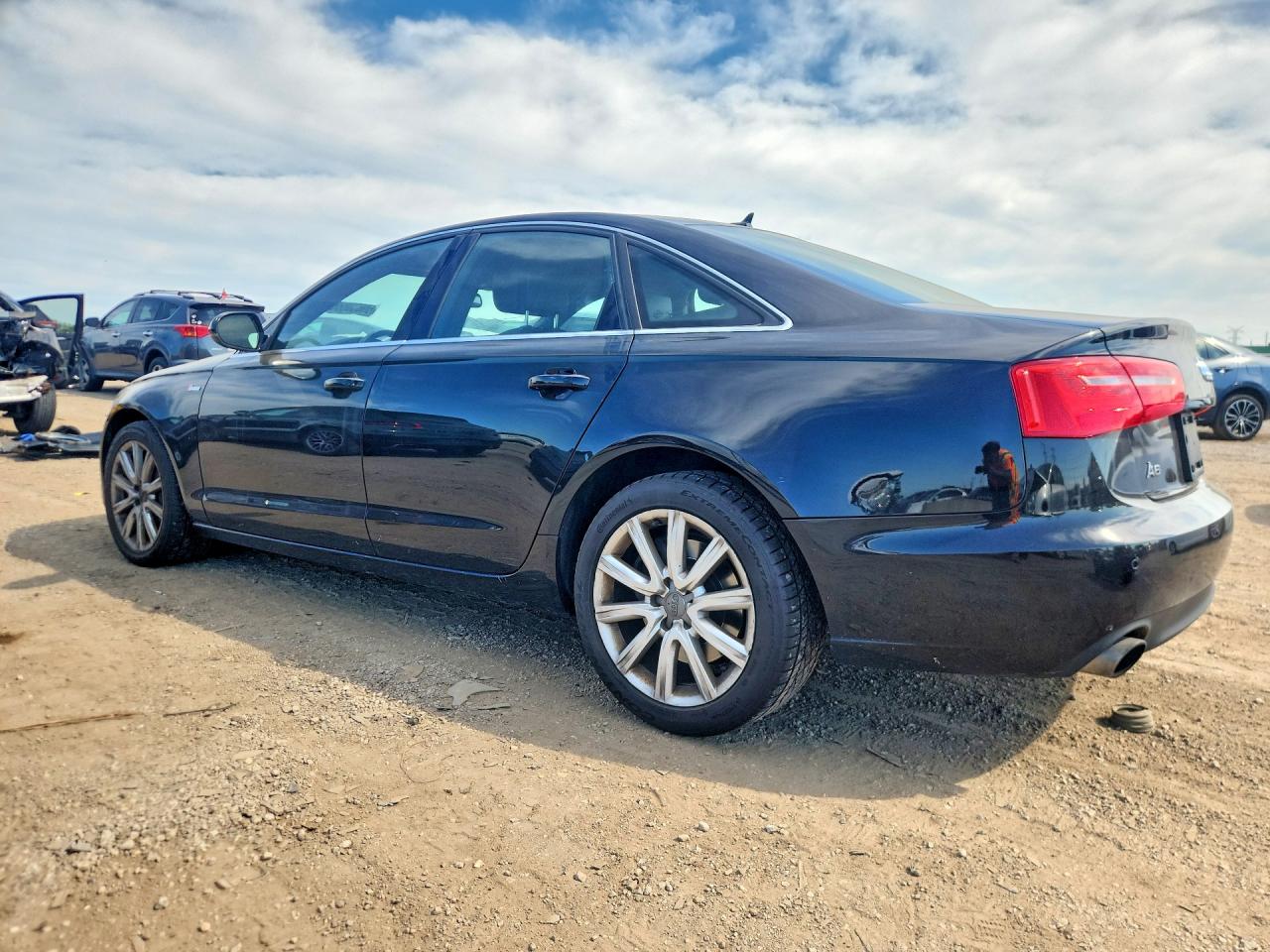 2013 Audi A6 Premium Plus Black vin: WAUGGAFC6DN082727
