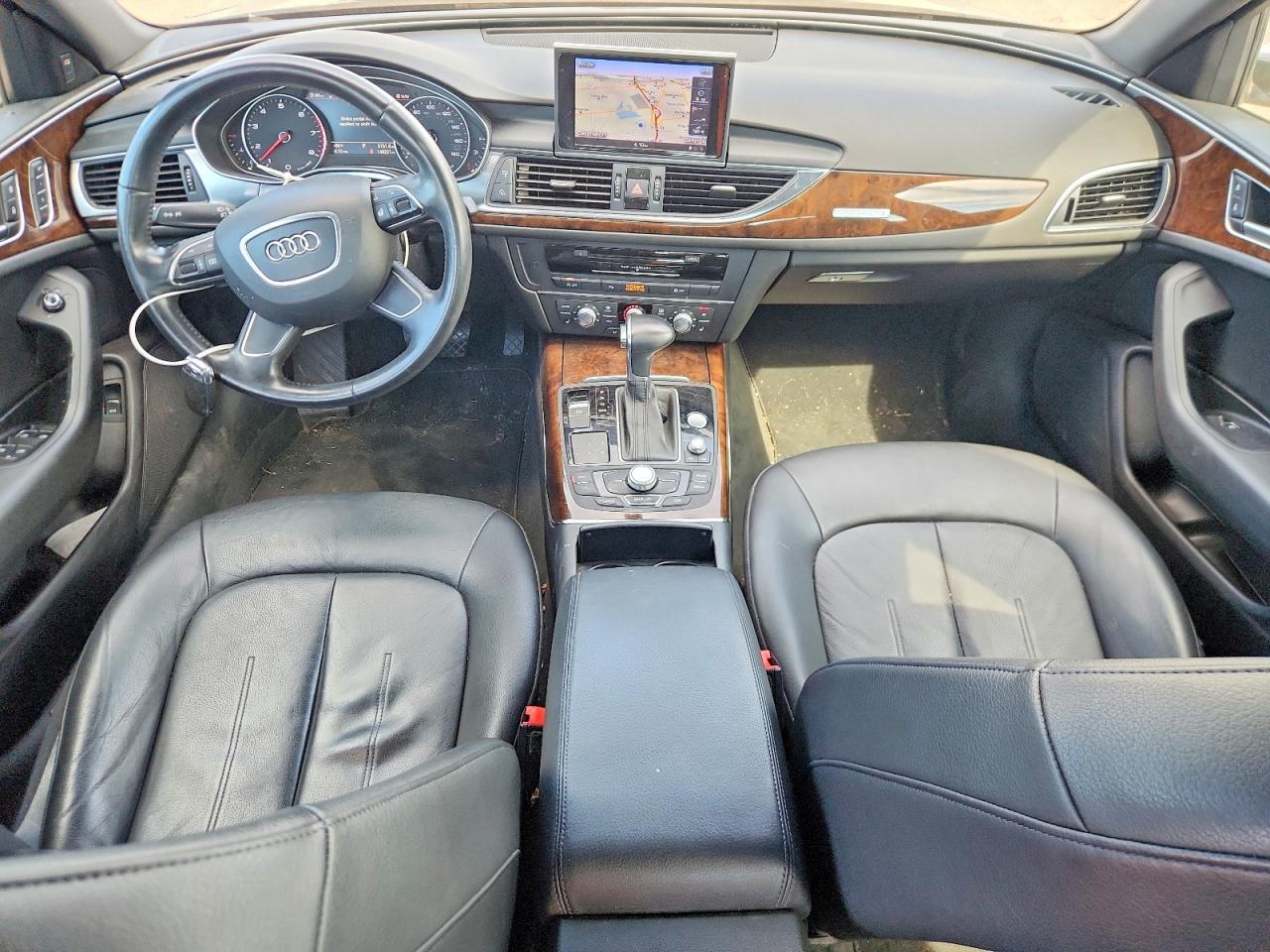 2013 Audi A6 Premium Plus Black vin: WAUGGAFC6DN082727
