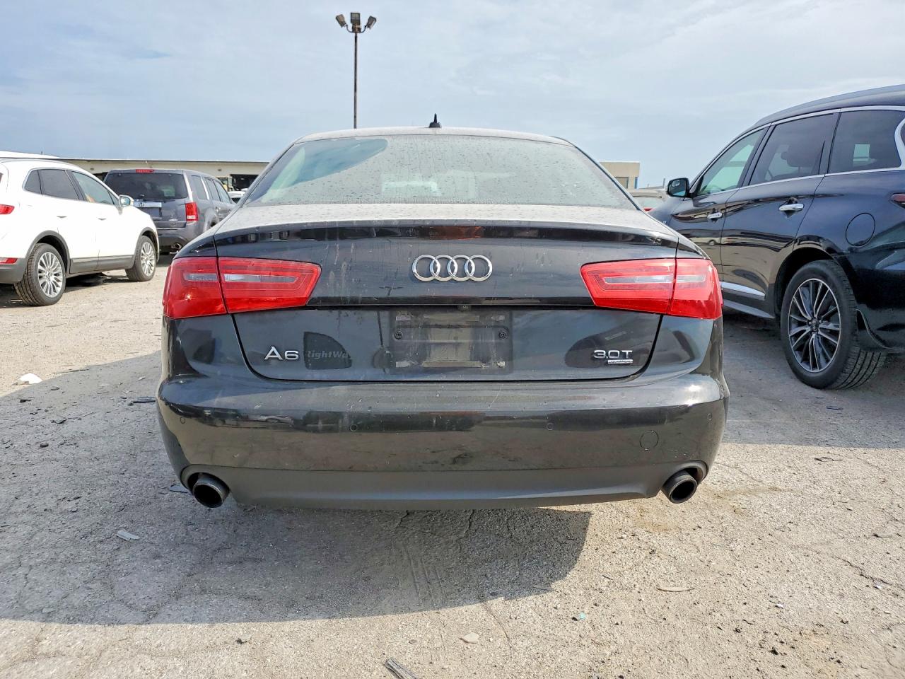2013 Audi A6 Premium Plus Black vin: WAUGGAFC7DN077715