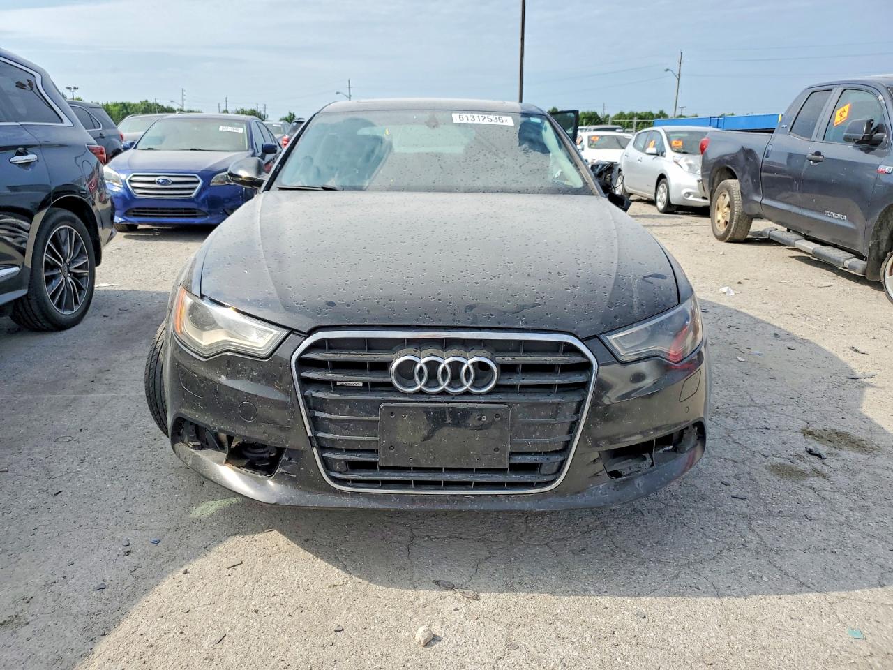 2013 Audi A6 Premium Plus Black vin: WAUGGAFC7DN077715