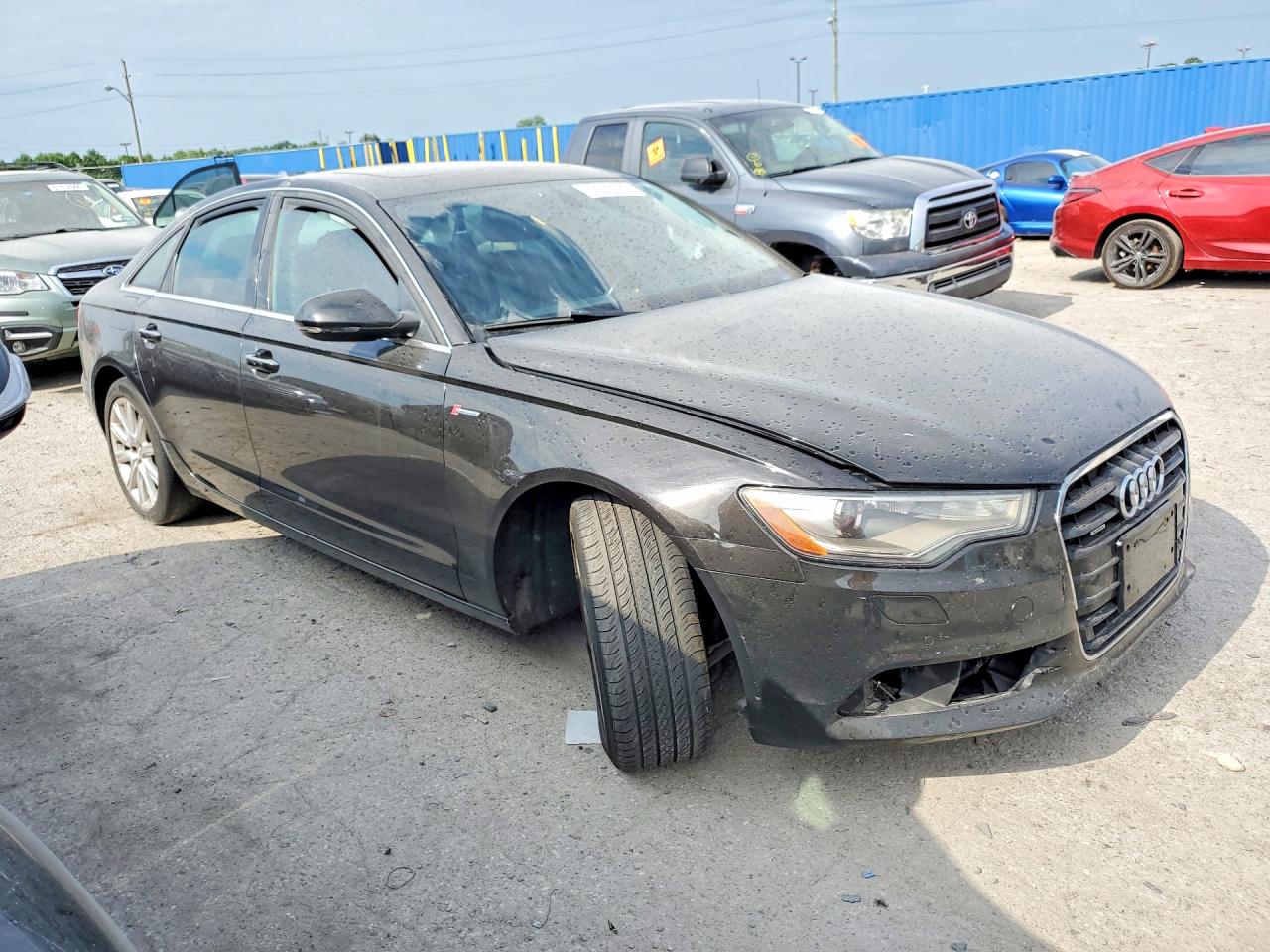 2013 Audi A6 Premium Plus Black vin: WAUGGAFC7DN077715