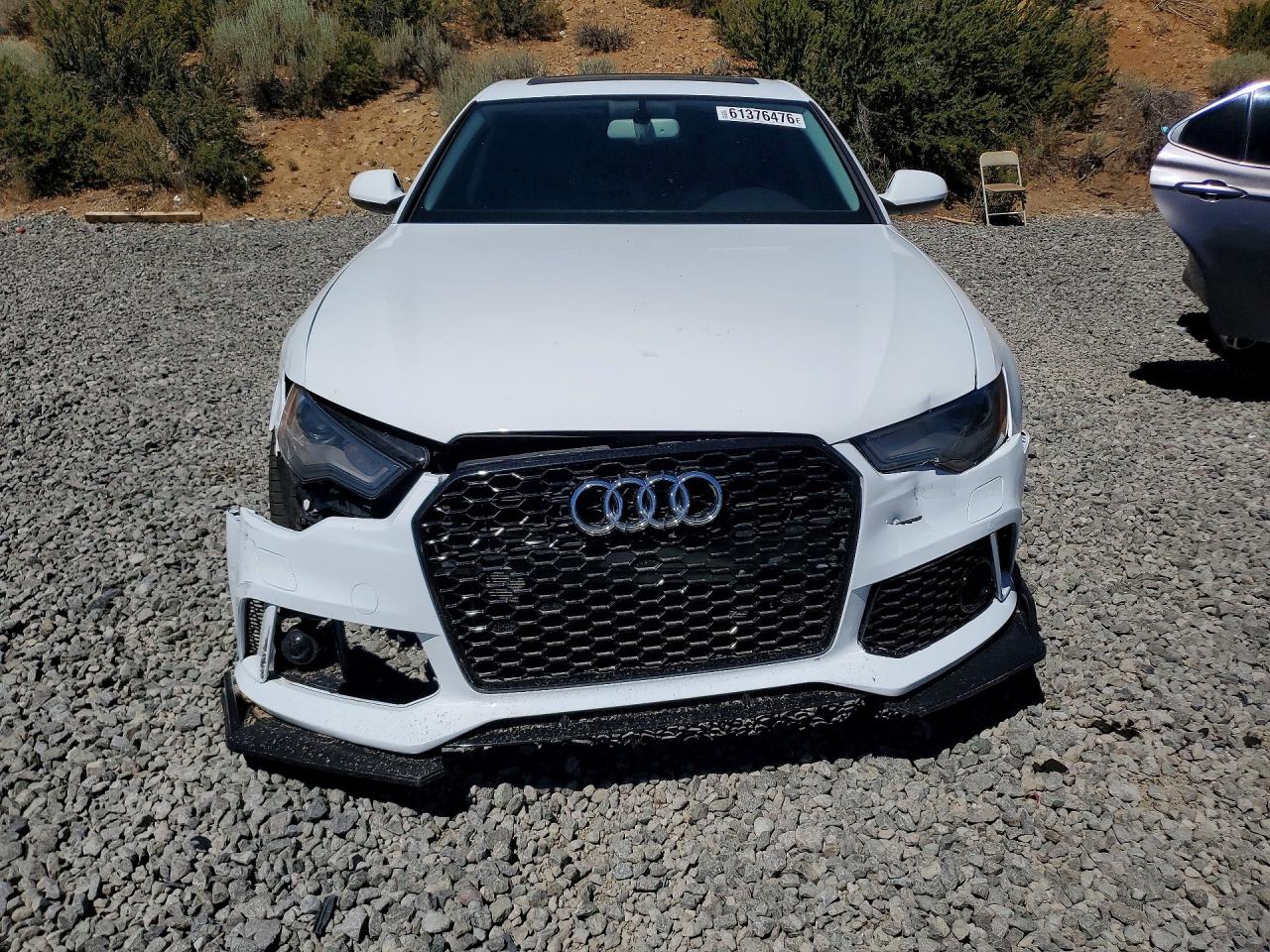 2012 Audi A6 Premium Plus White vin: WAUGGAFC8CN069234