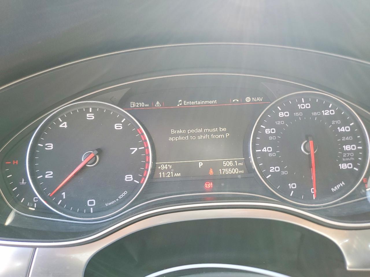 2012 Audi A6 Premium Plus White vin: WAUGGAFC8CN069234