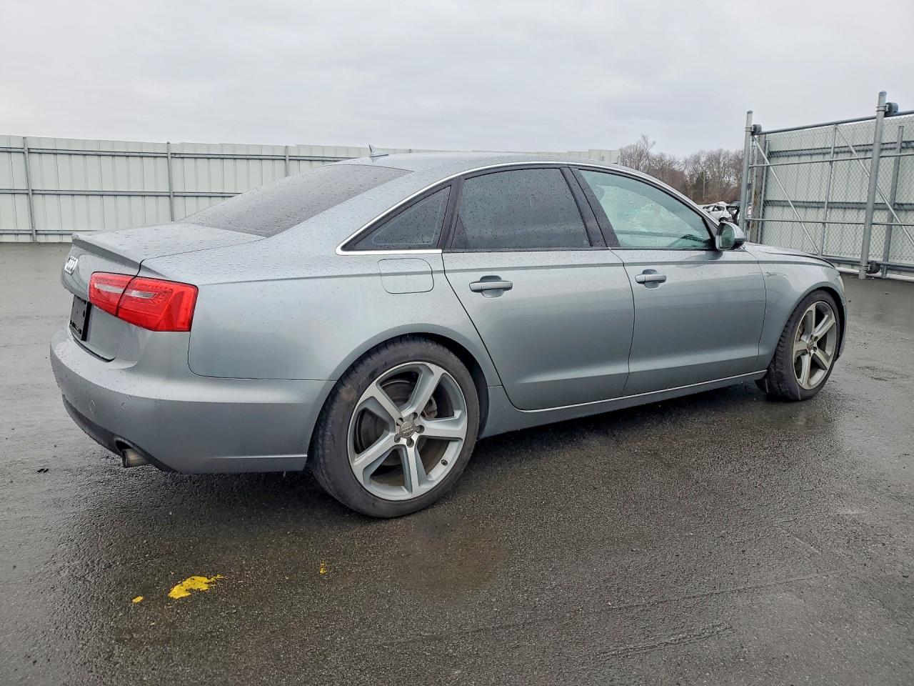 2013 Audi A6 Premium Plus Silver vin: WAUGGAFC8DN063225