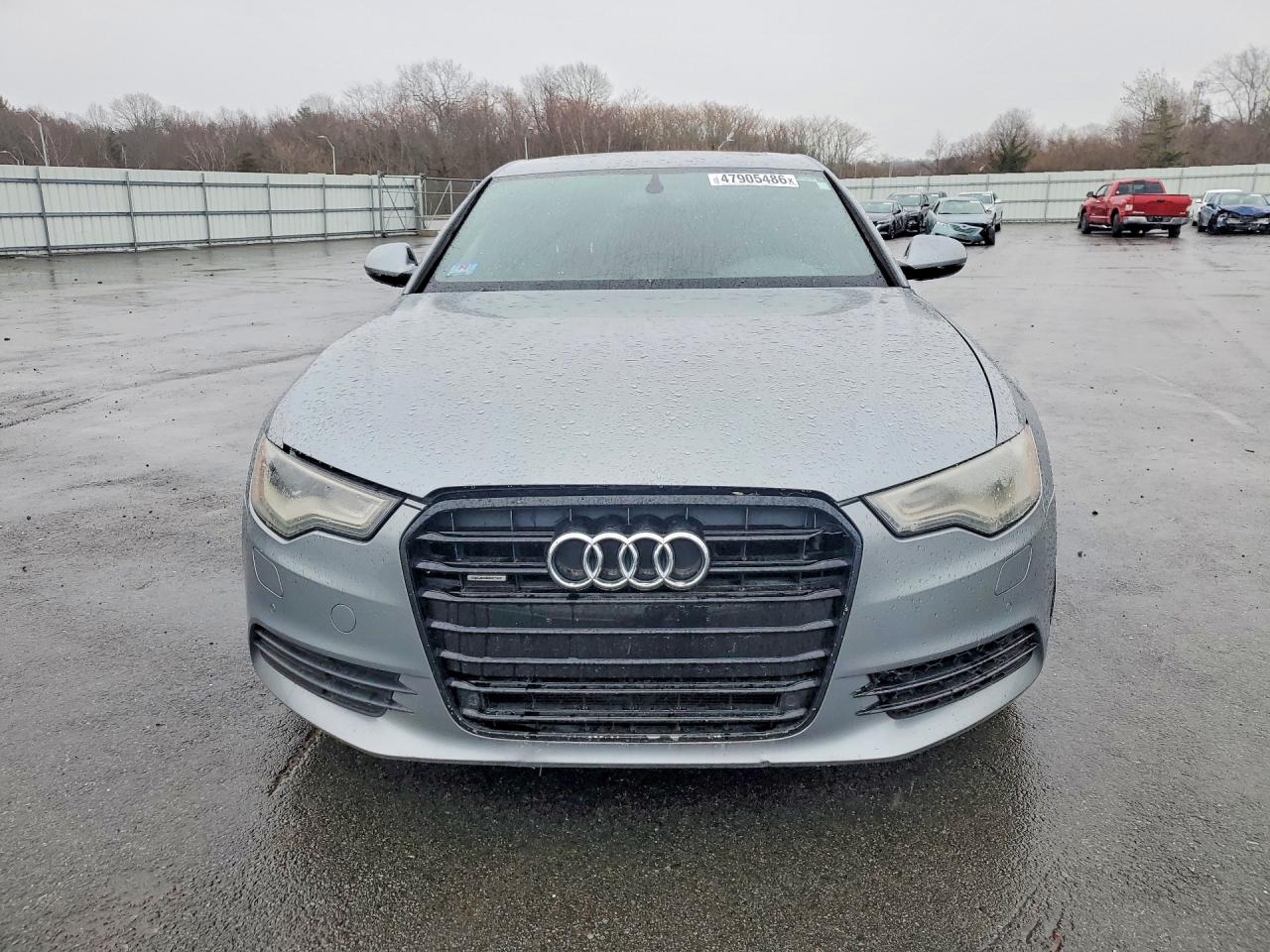 2013 Audi A6 Premium Plus Silver vin: WAUGGAFC8DN063225