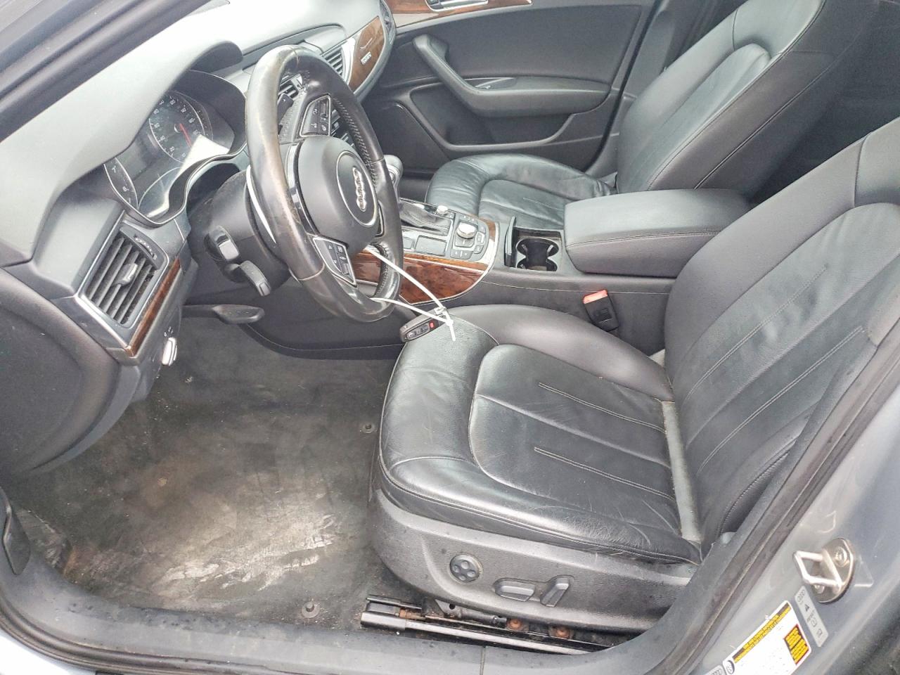 2013 Audi A6 Premium Plus Silver vin: WAUGGAFC8DN063225