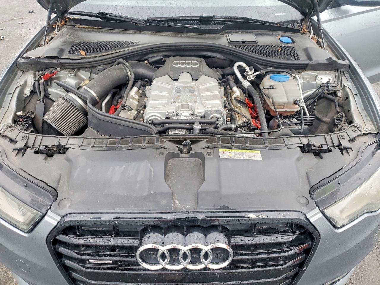 2013 Audi A6 Premium Plus Silver vin: WAUGGAFC8DN063225