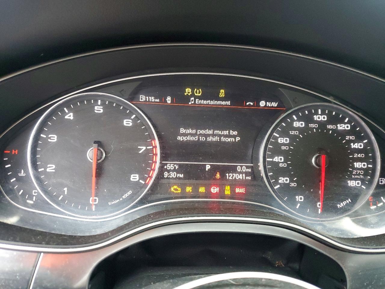 2013 Audi A6 Premium Plus Silver vin: WAUGGAFC8DN063225