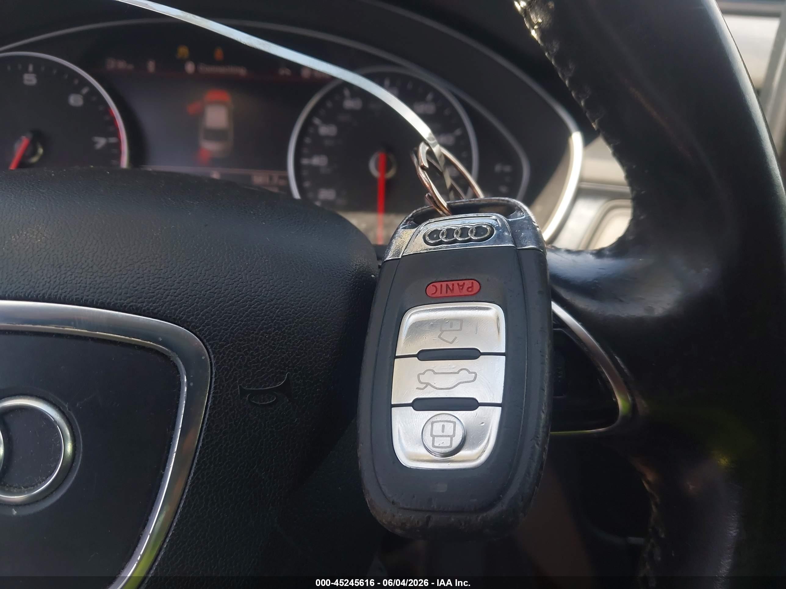 2013 Audi A6 3.0t Premium Black vin: WAUGGAFC8DN079893
