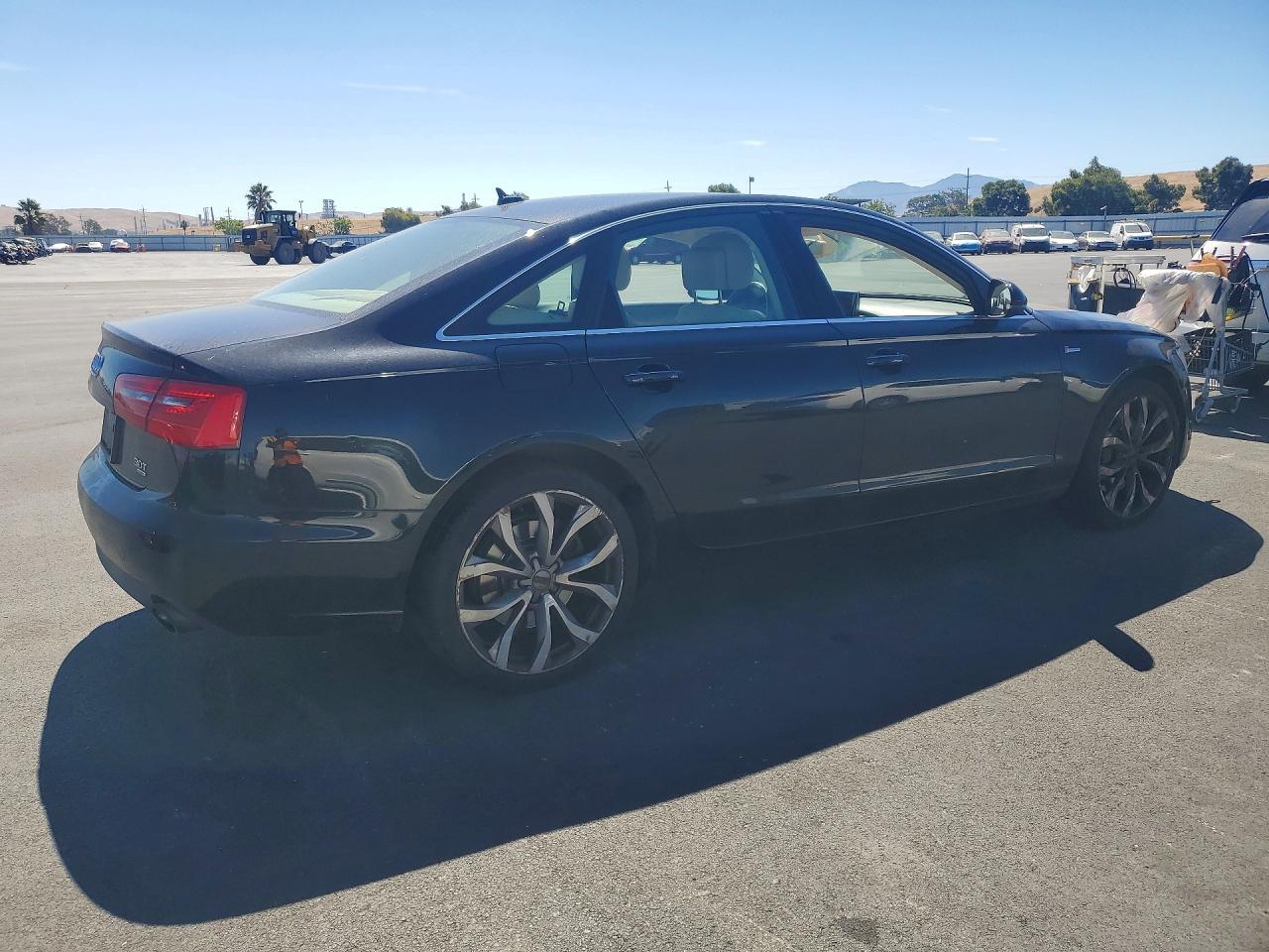 2013 Audi A6 Premium Plus Black vin: WAUGGAFC9DN154309