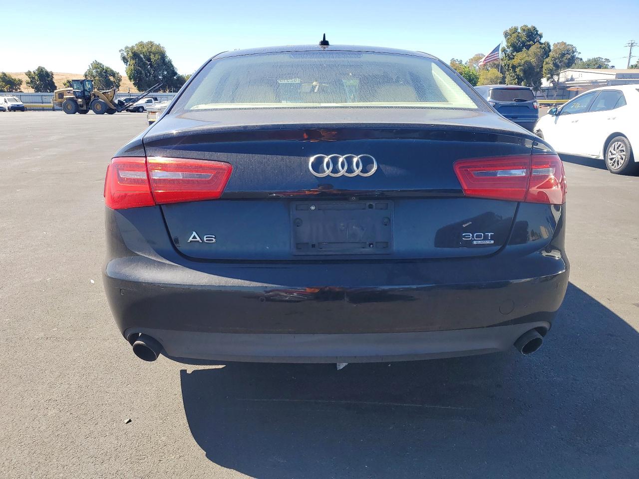 2013 Audi A6 Premium Plus Black vin: WAUGGAFC9DN154309