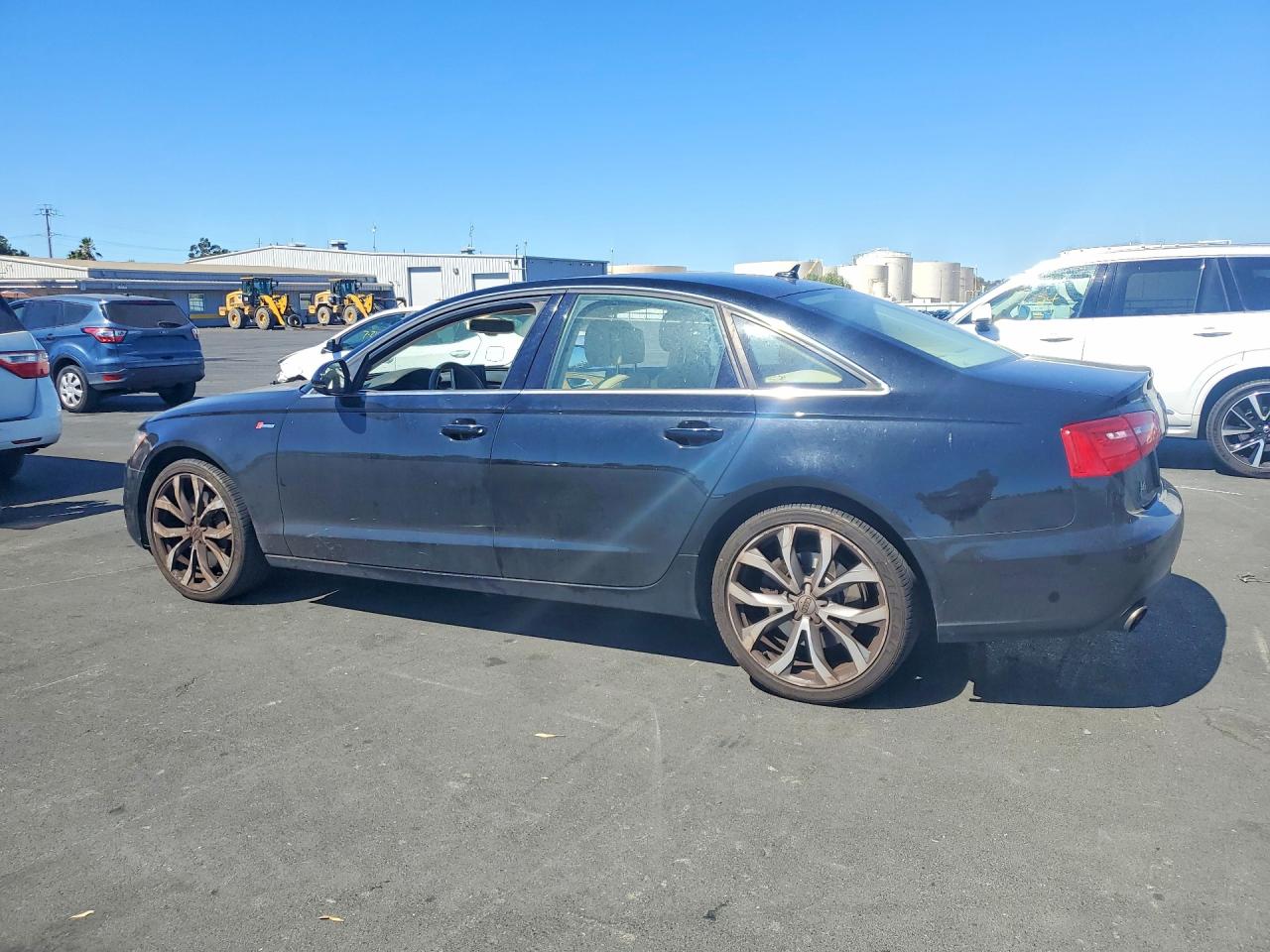2013 Audi A6 Premium Plus Black vin: WAUGGAFC9DN154309